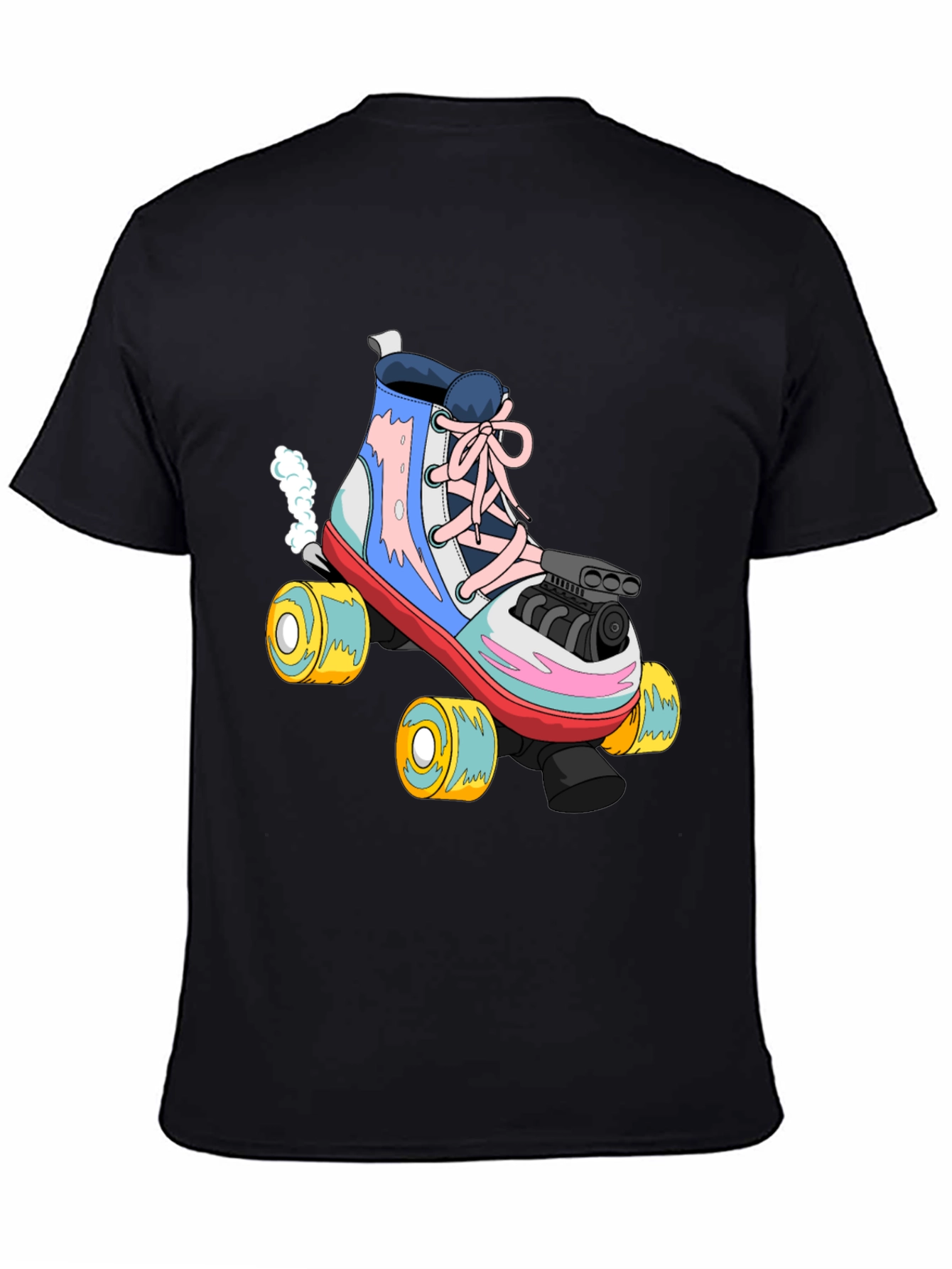 Cool Roller Skate Cartoon Tee