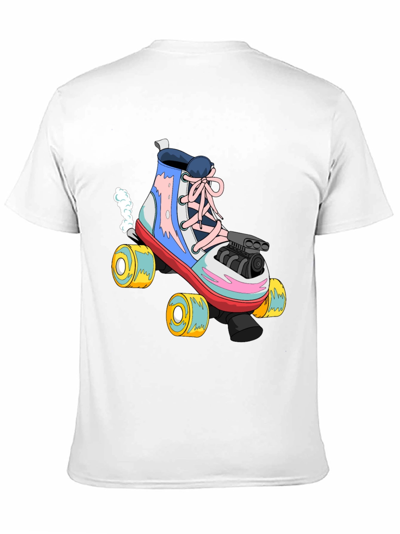 Cool Roller Skate Cartoon Tee