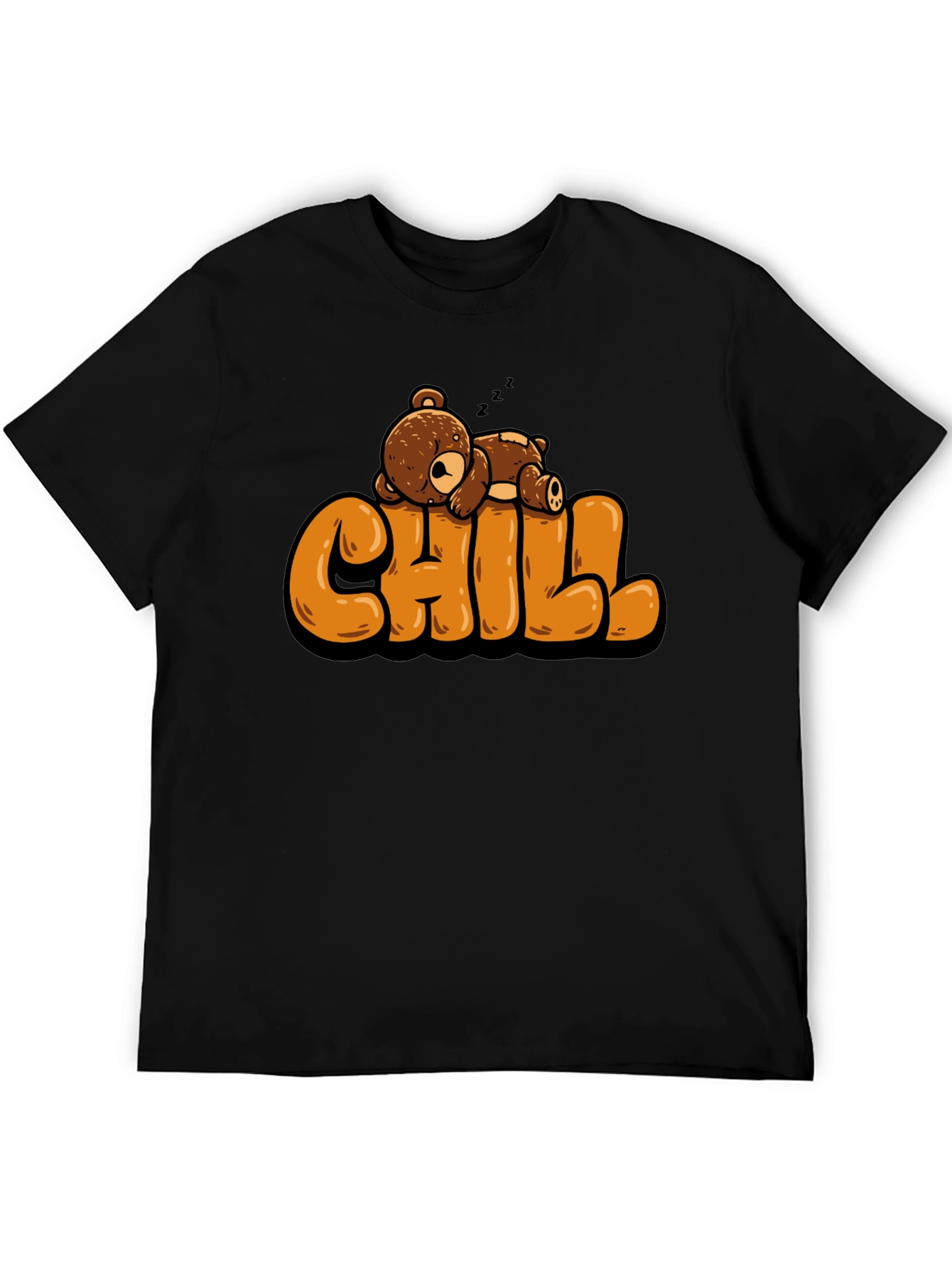 Chill Bear T-Shirt - Relaxed Style
