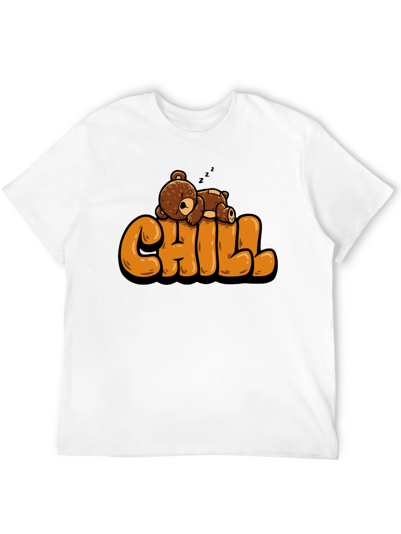 Chill Bear T-Shirt - Relaxed Style