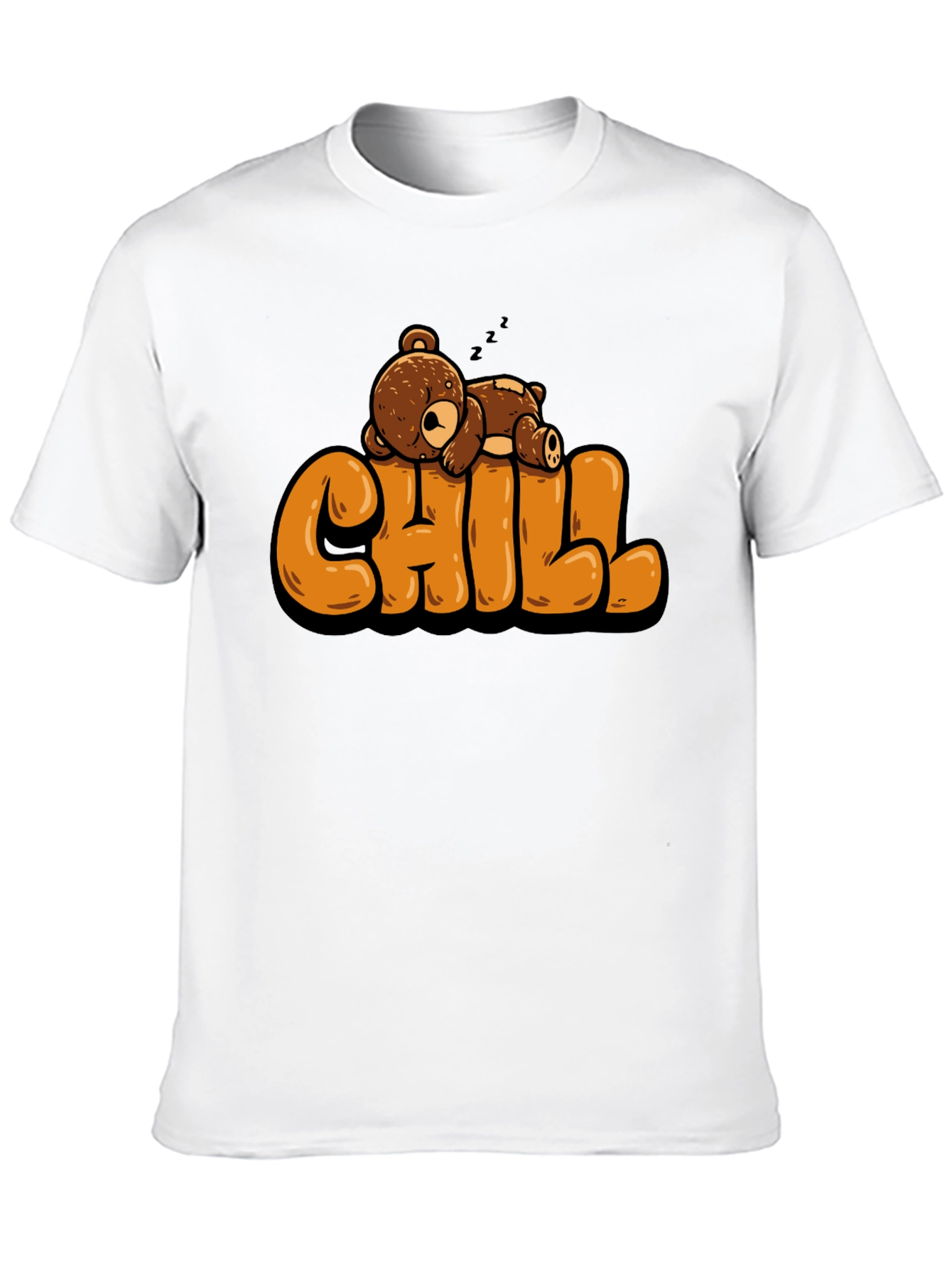 Chill Bear T-Shirt - Relaxed Style