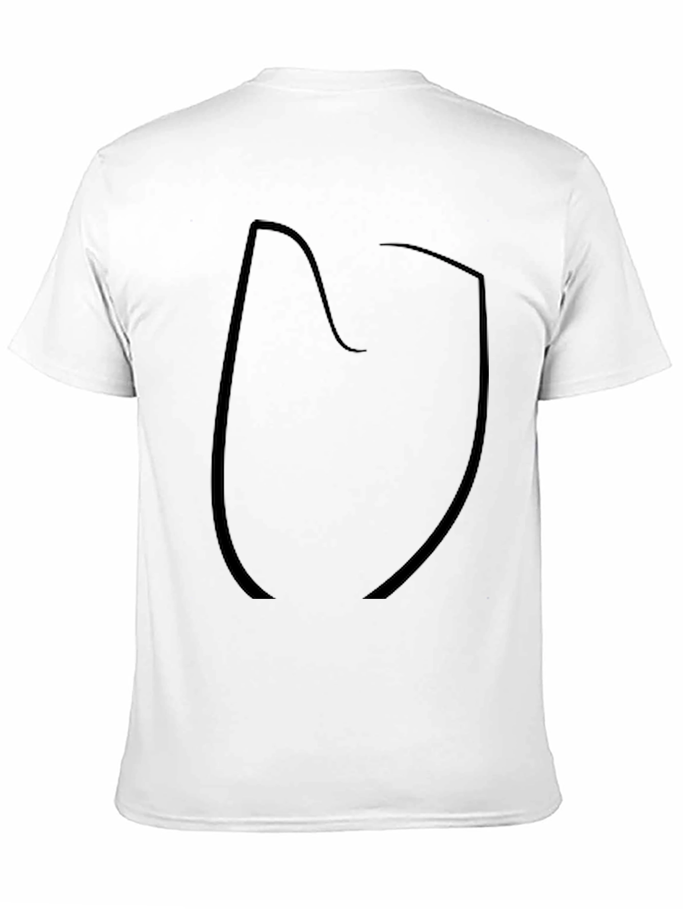 Mens Black Short Sleeve Graphic T-Shirt