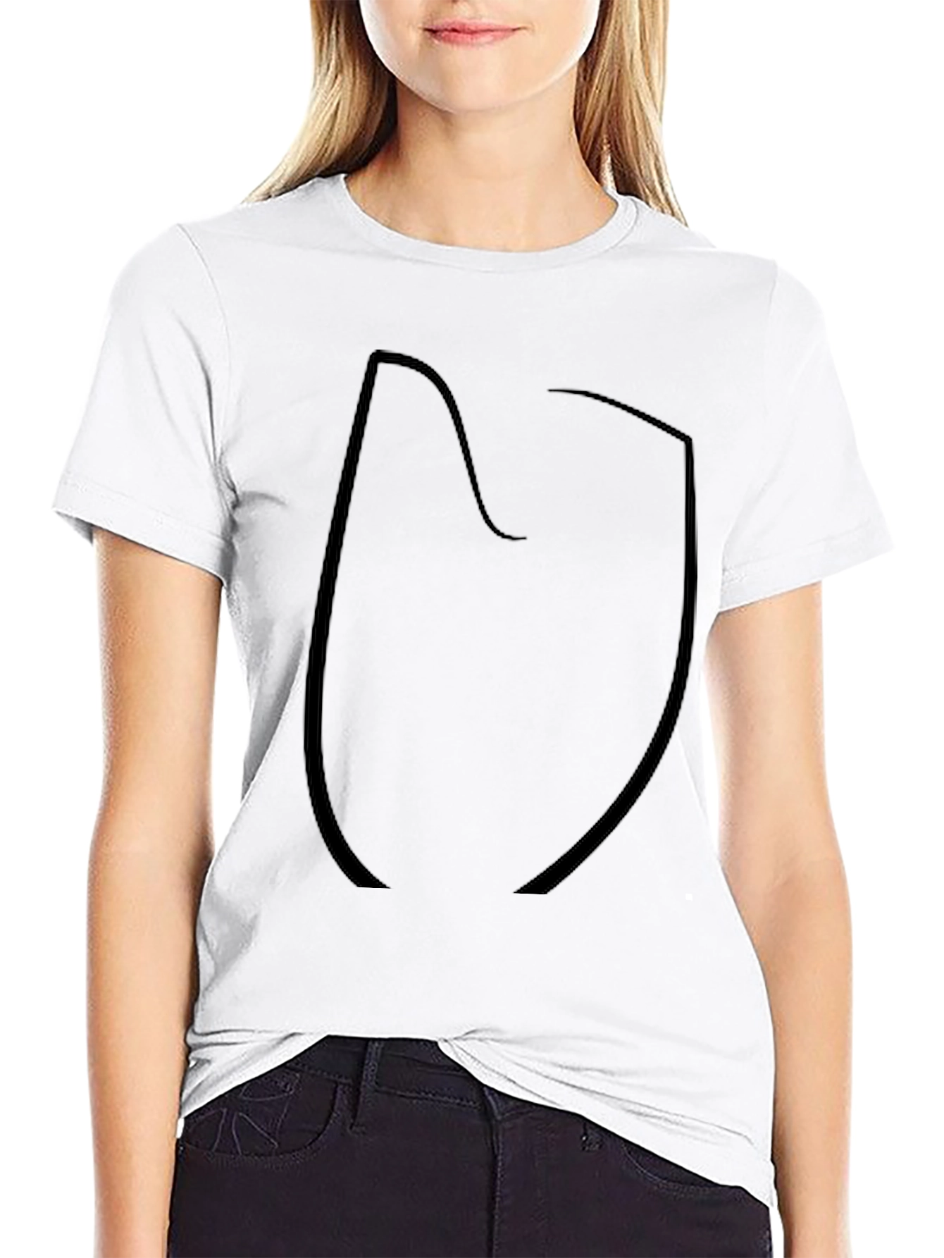 Mens Black Short Sleeve Graphic T-Shirt