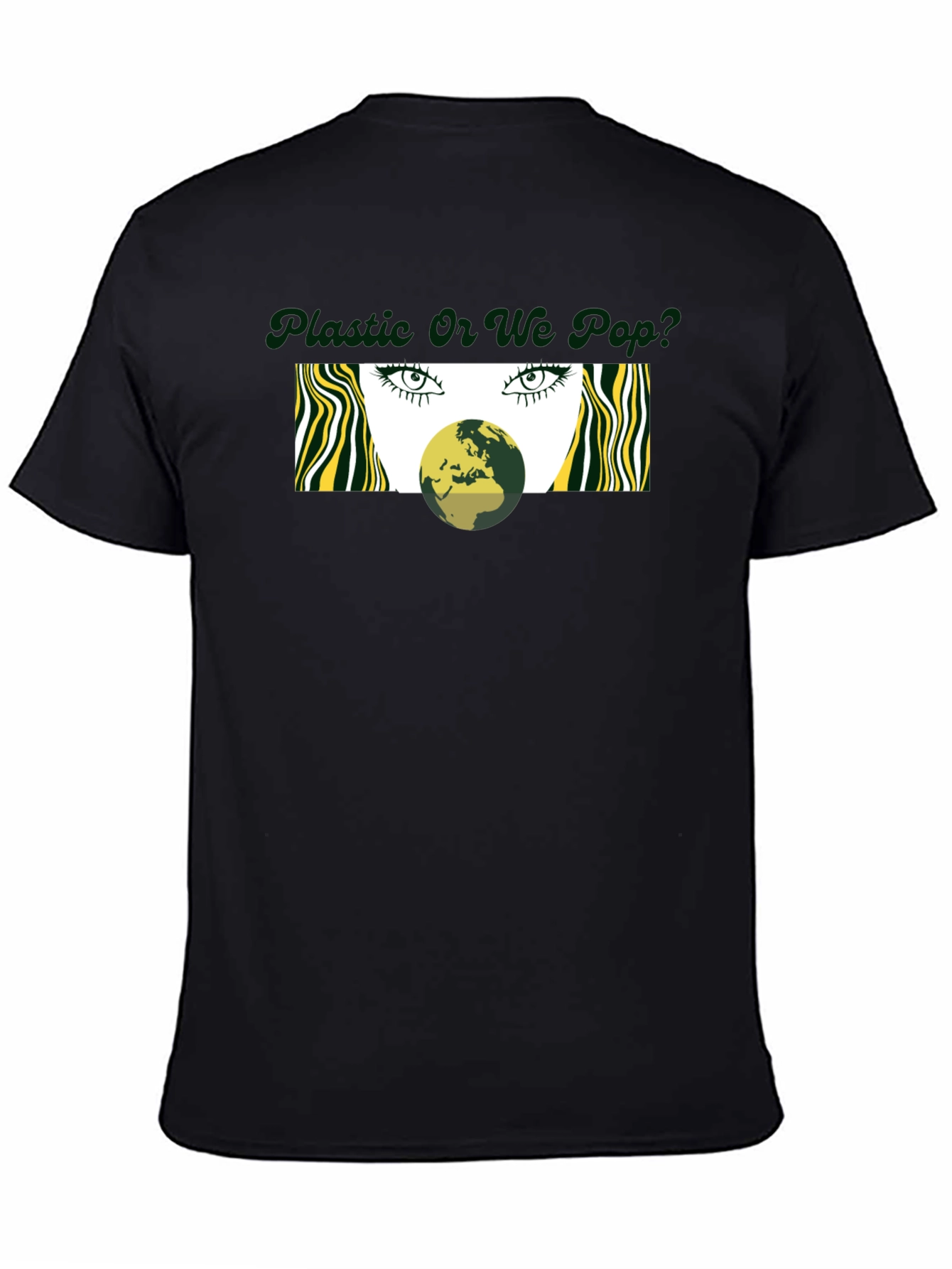 Earth Bubble Graphic Tee - Eco-Conscious Fashion