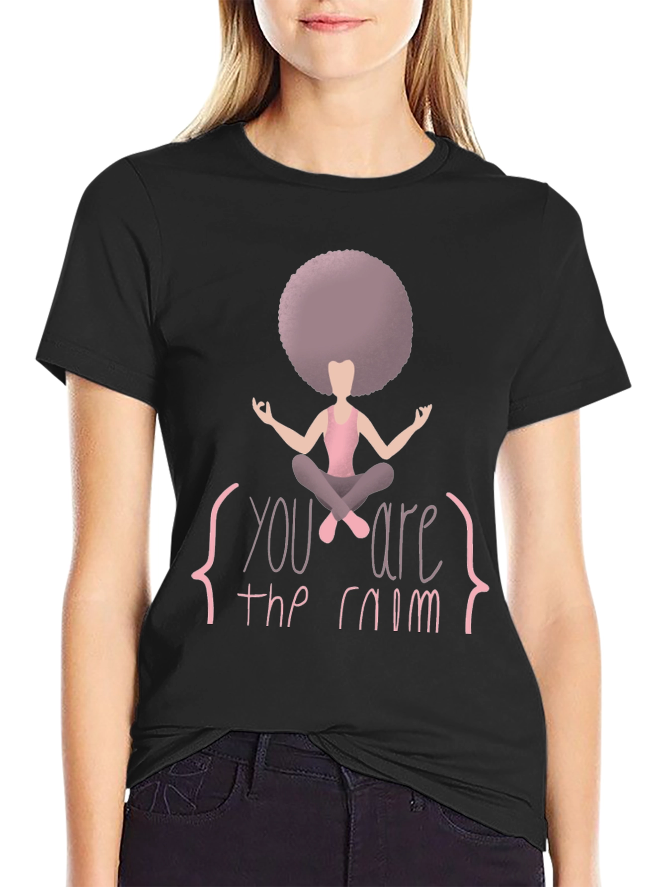 Yoga Meditation Graphic T-Shirt