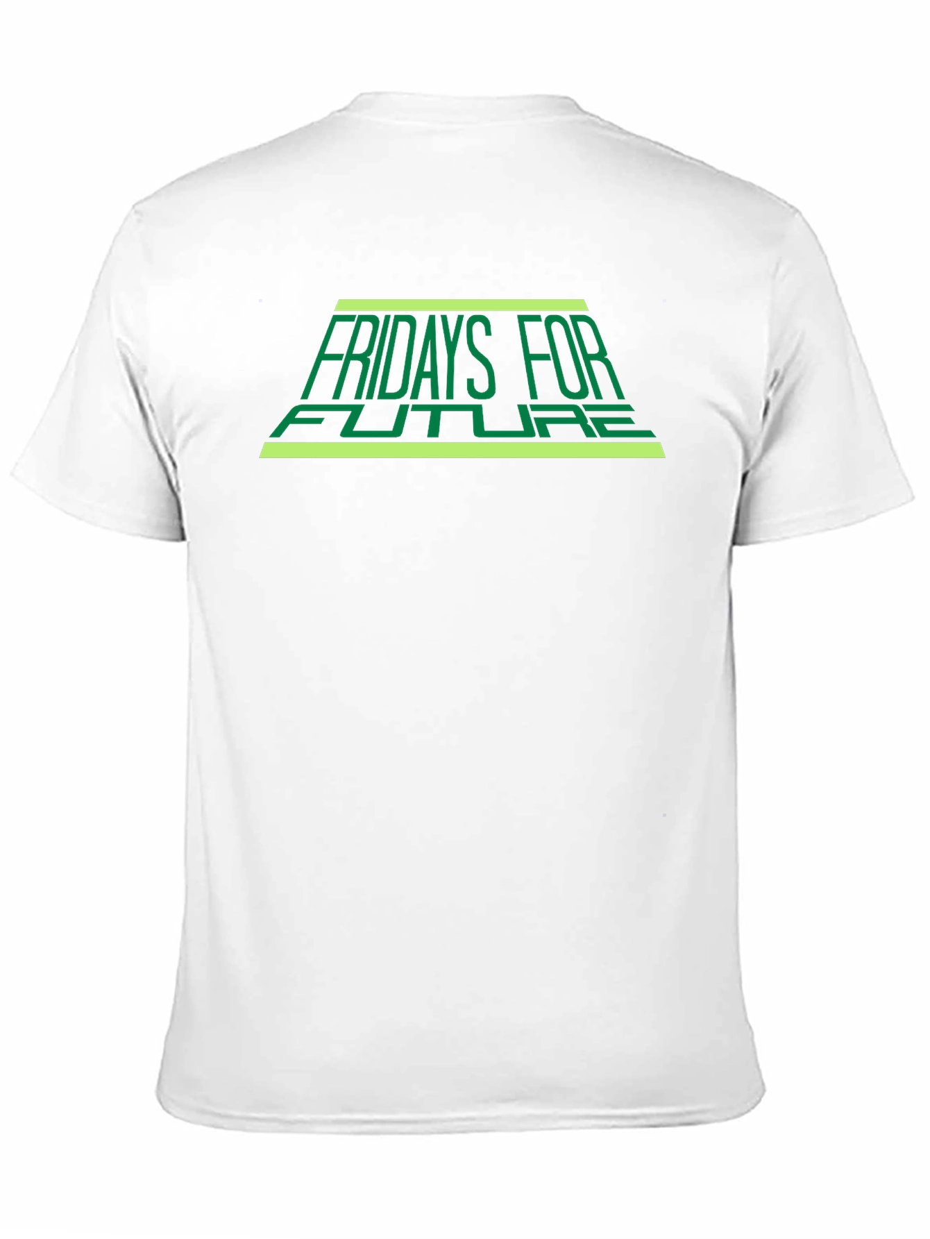 Fridays For Future Black T-Shirt - Eco Awareness