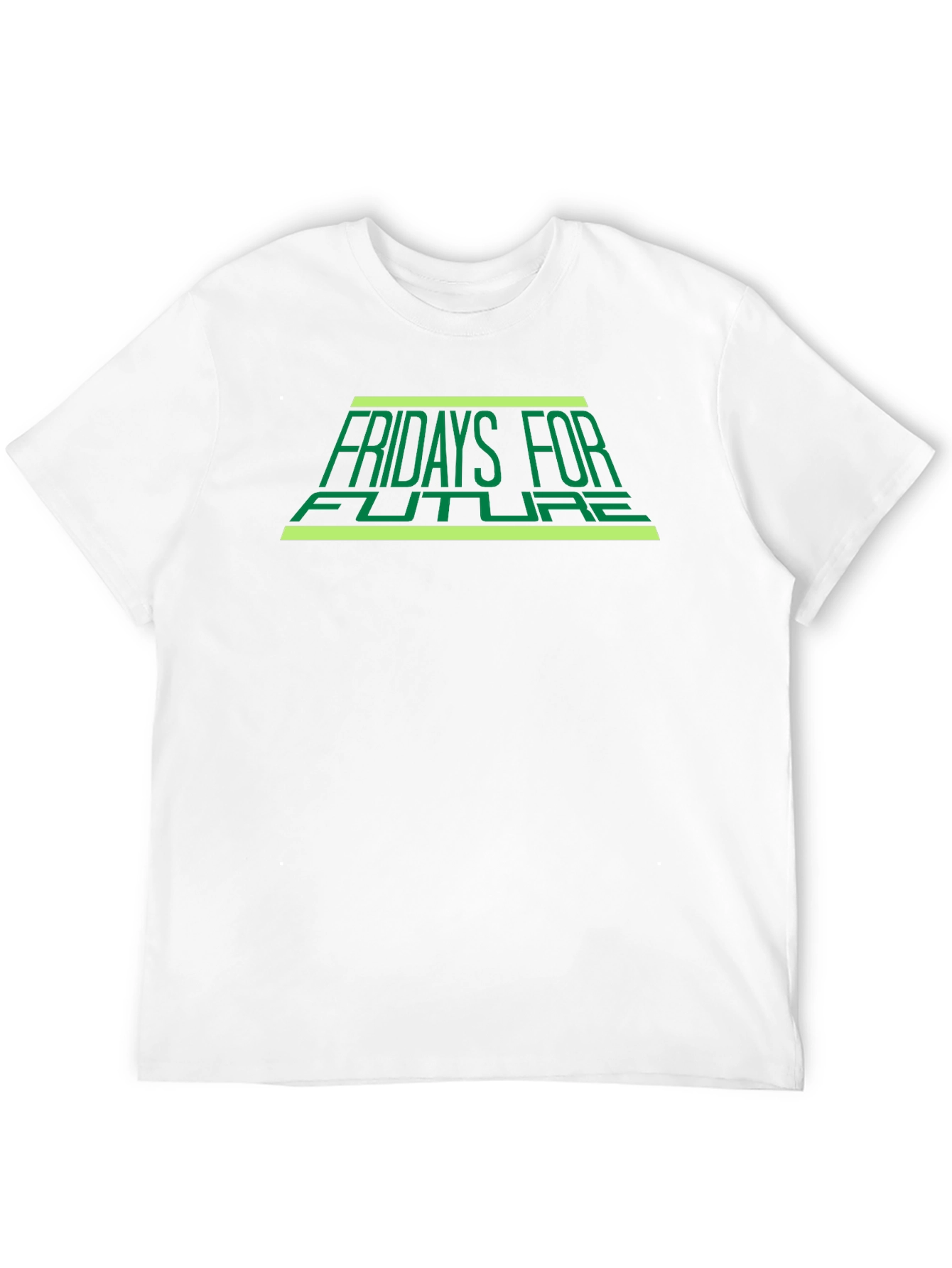 Fridays For Future Black T-Shirt - Eco Awareness