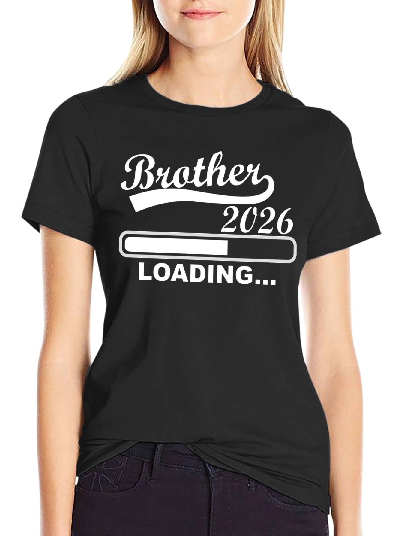 Brother 2026 Loading T-Shirt - Future Sibling Announcement