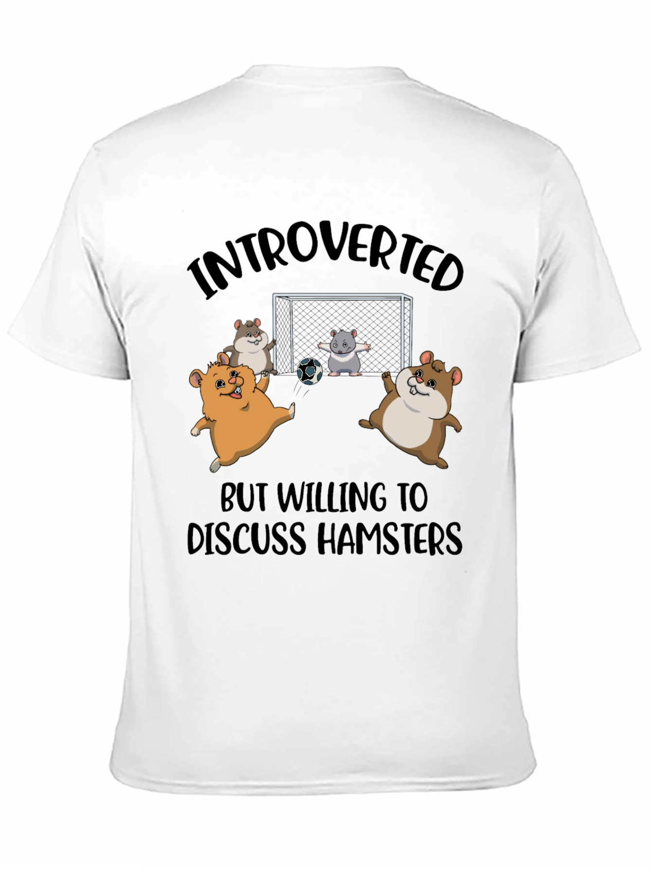 Introverted Hamsters Soccer T-Shirt