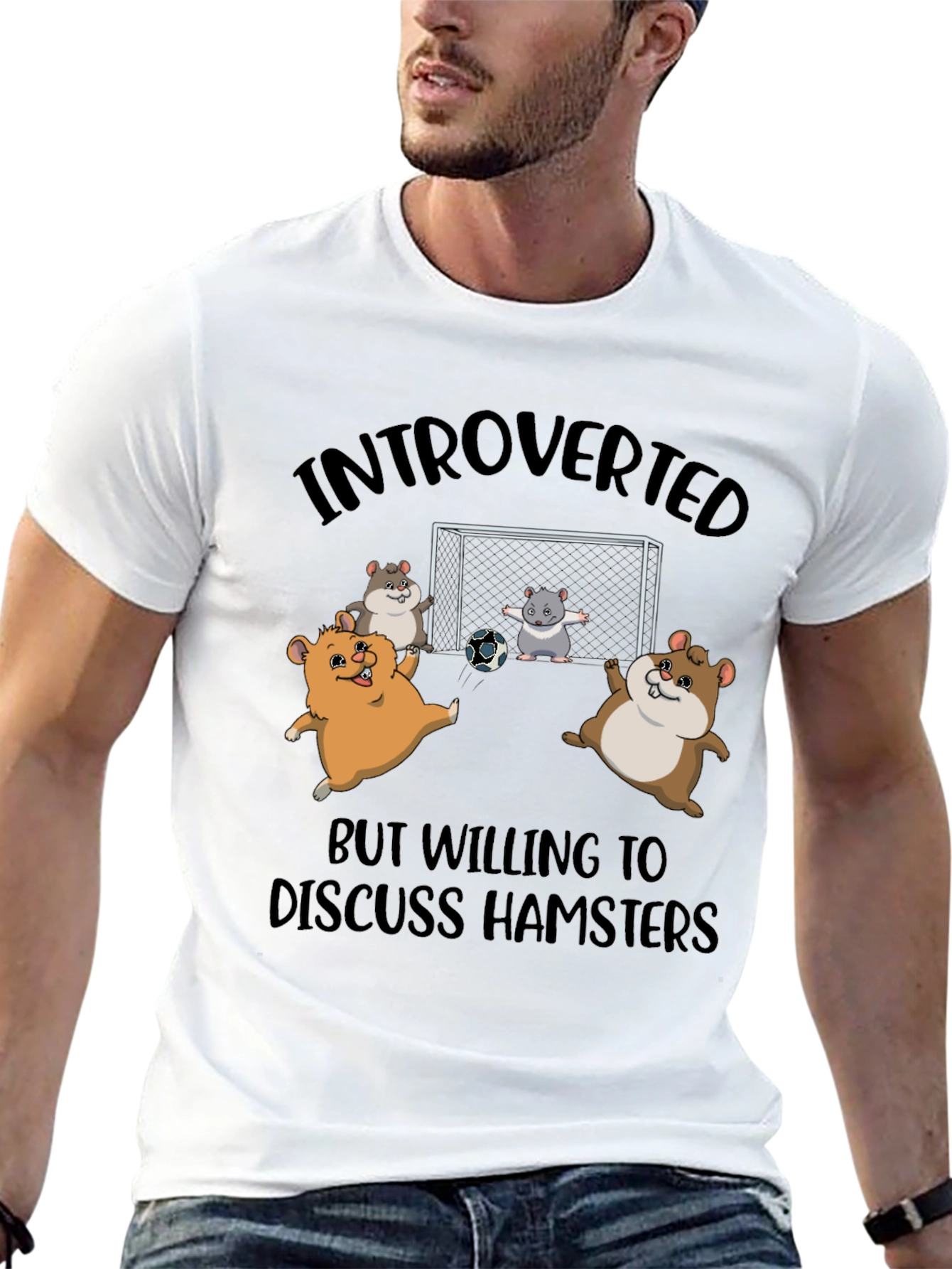 Introverted Hamsters Soccer T-Shirt