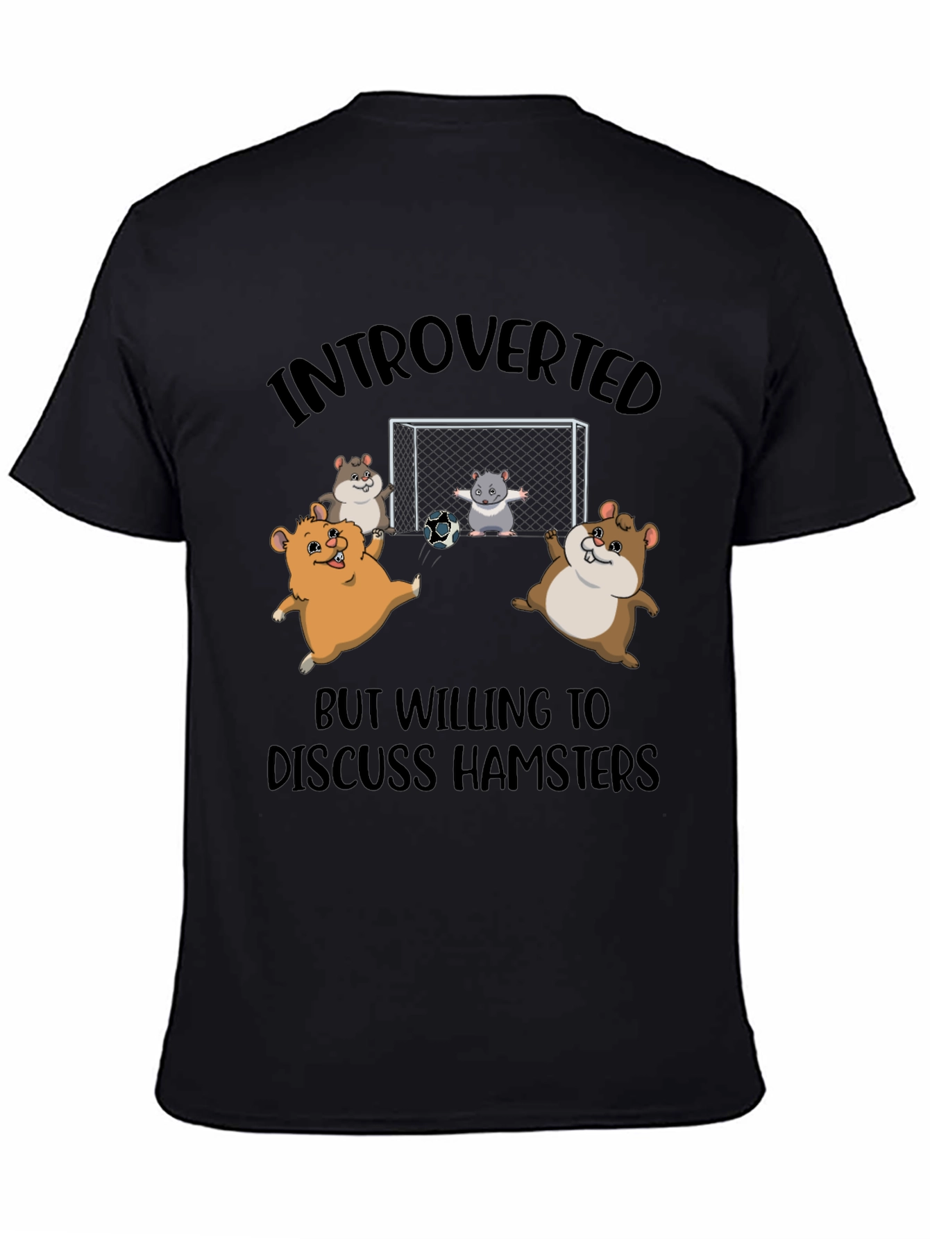 Introverted Hamsters Soccer T-Shirt