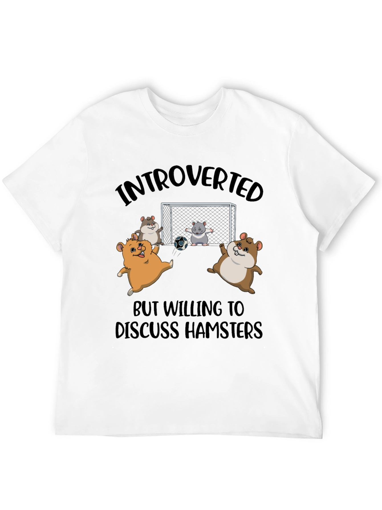 Introverted Hamsters Soccer T-Shirt