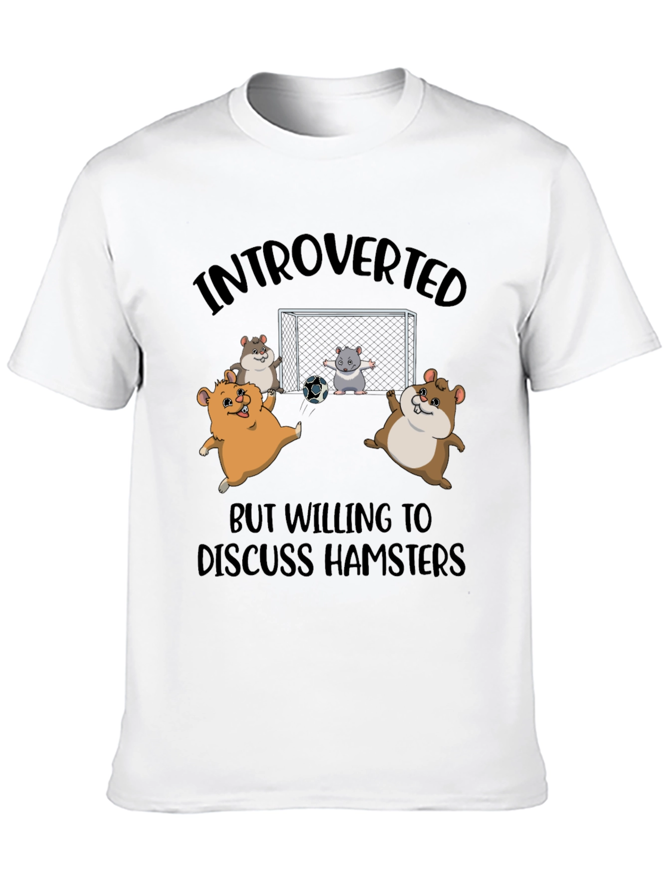 Introverted Hamsters Soccer T-Shirt
