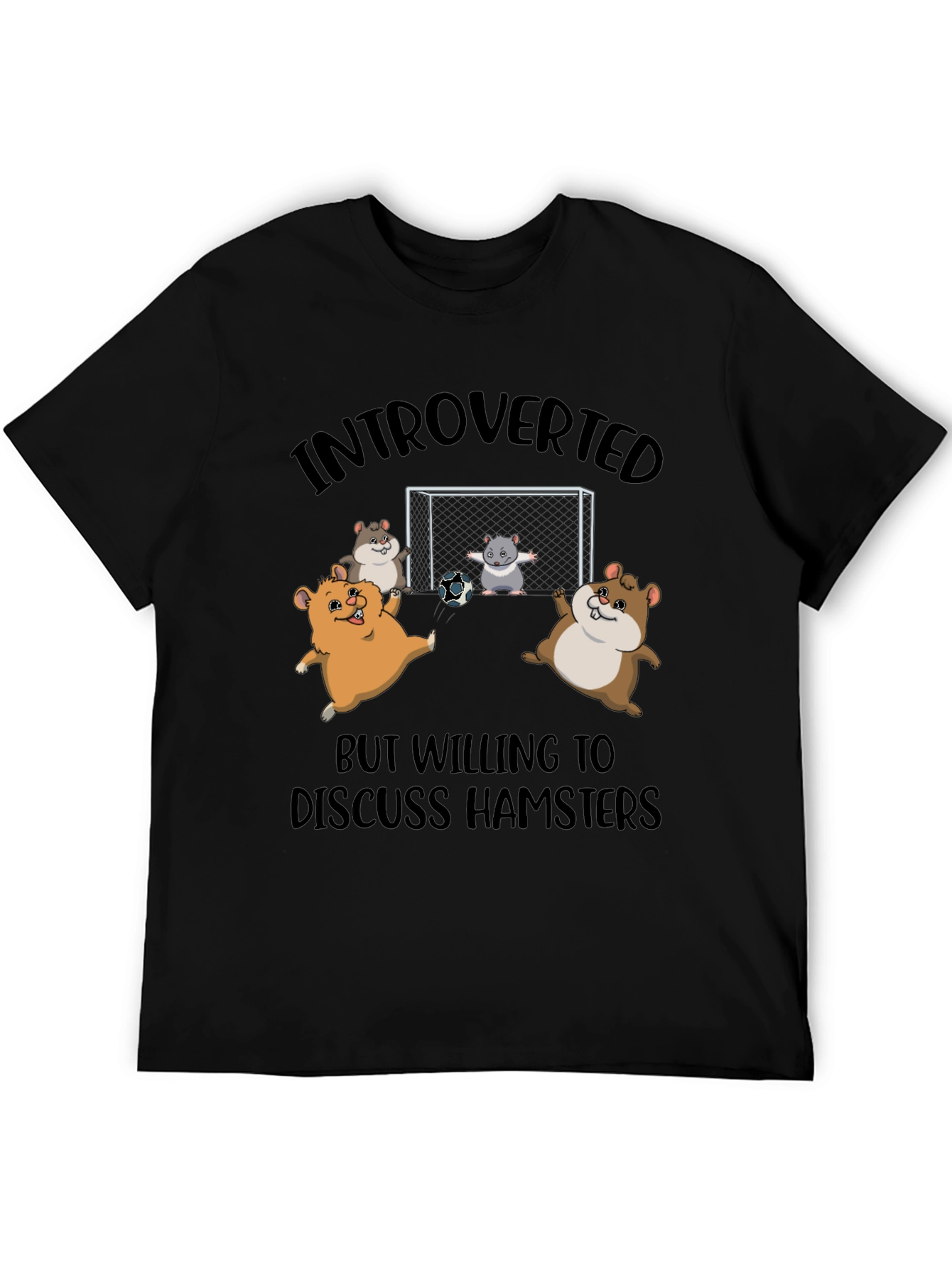 Introverted Hamsters Soccer T-Shirt