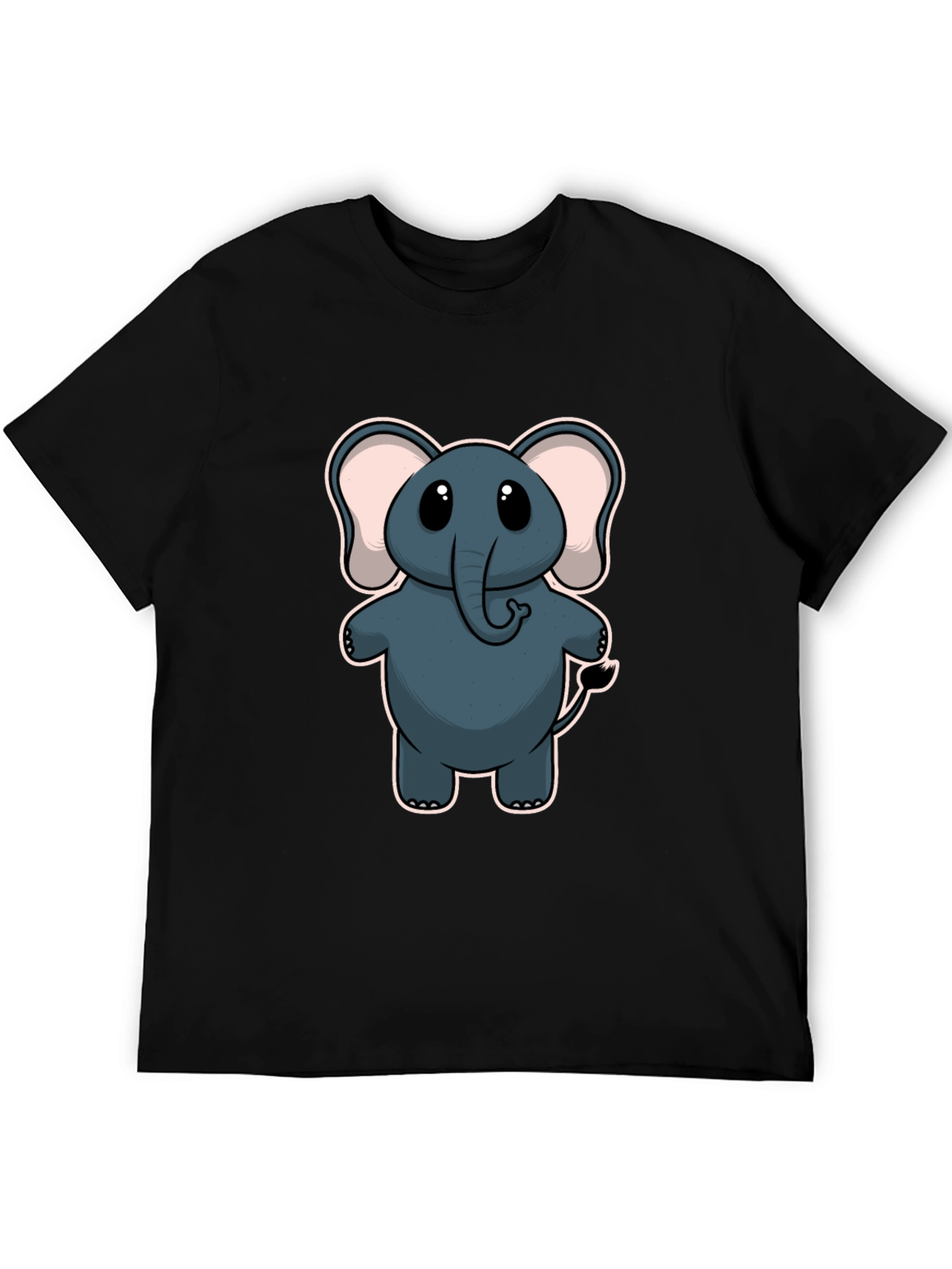 Cute Elephant Graphic T-Shirt
