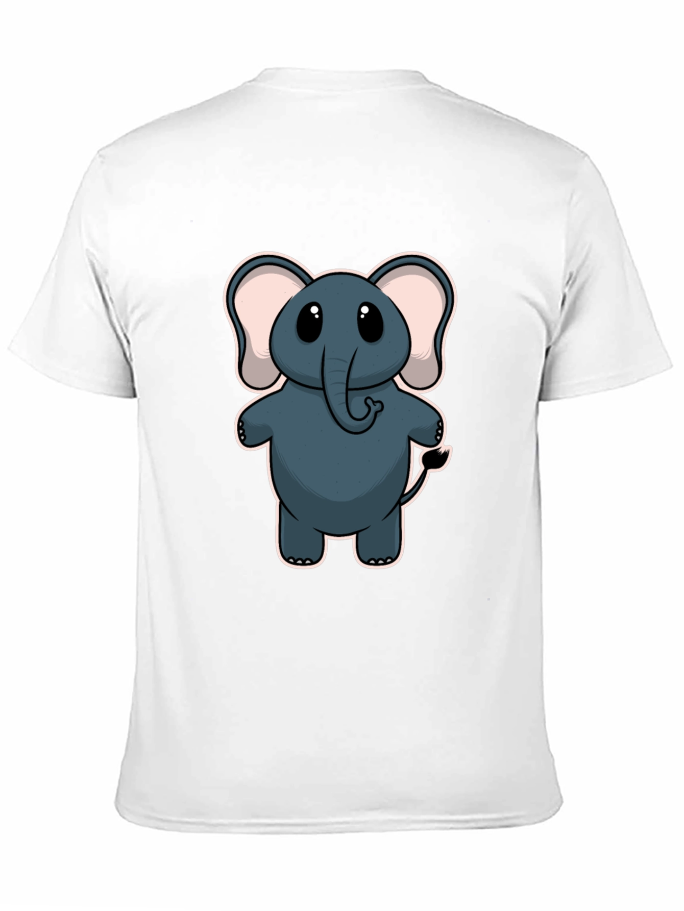 Cute Elephant Graphic T-Shirt