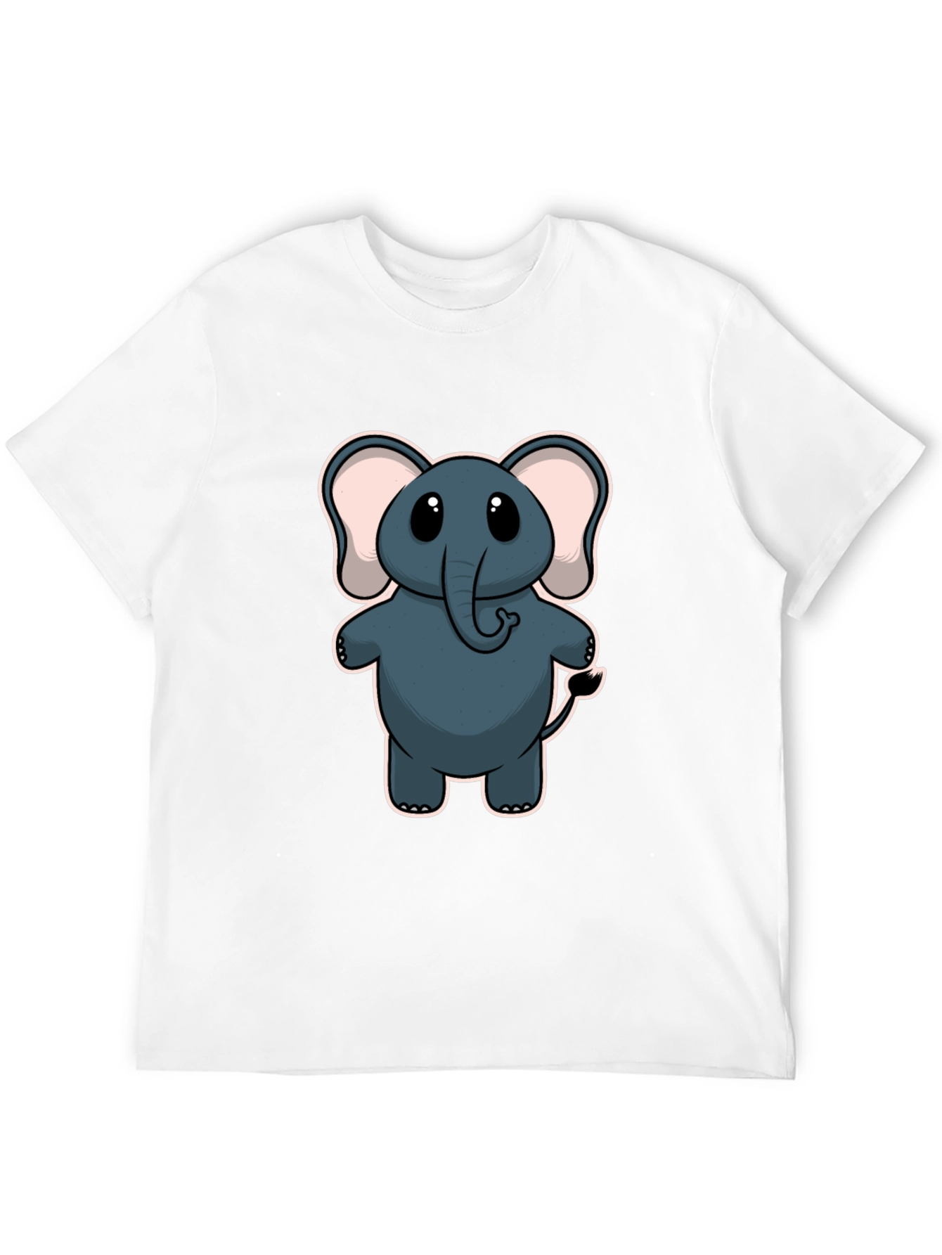 Cute Elephant Graphic T-Shirt