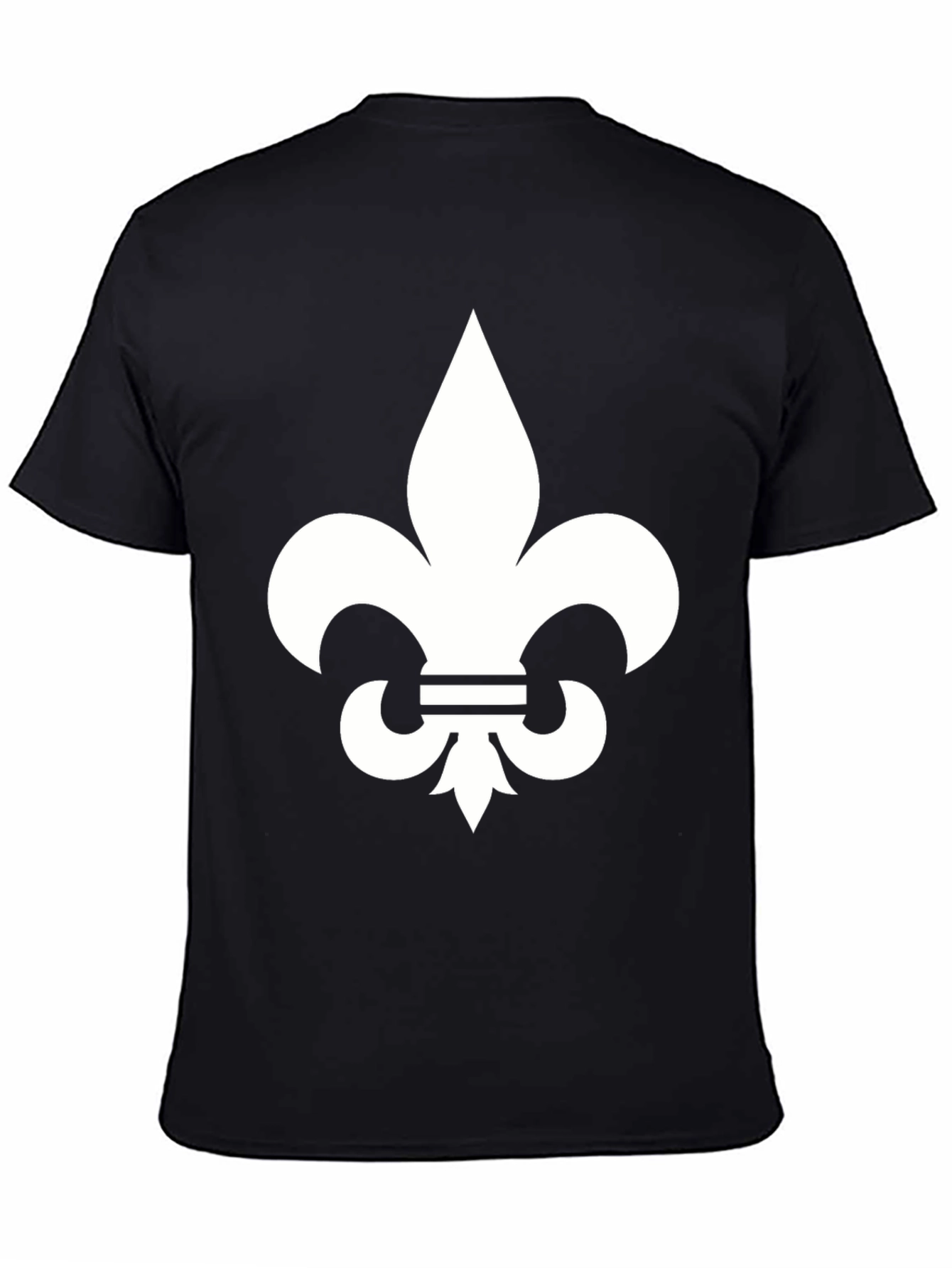 Fleur-de-lis Graphic Tee - Unisex Black T-Shirt
