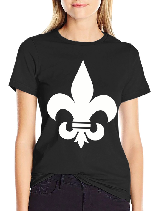 Fleur-de-lis Graphic Tee - Unisex Black T-Shirt