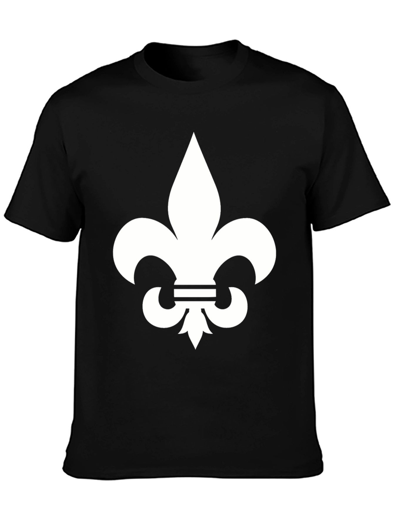 Fleur-de-lis Graphic Tee - Unisex Black T-Shirt
