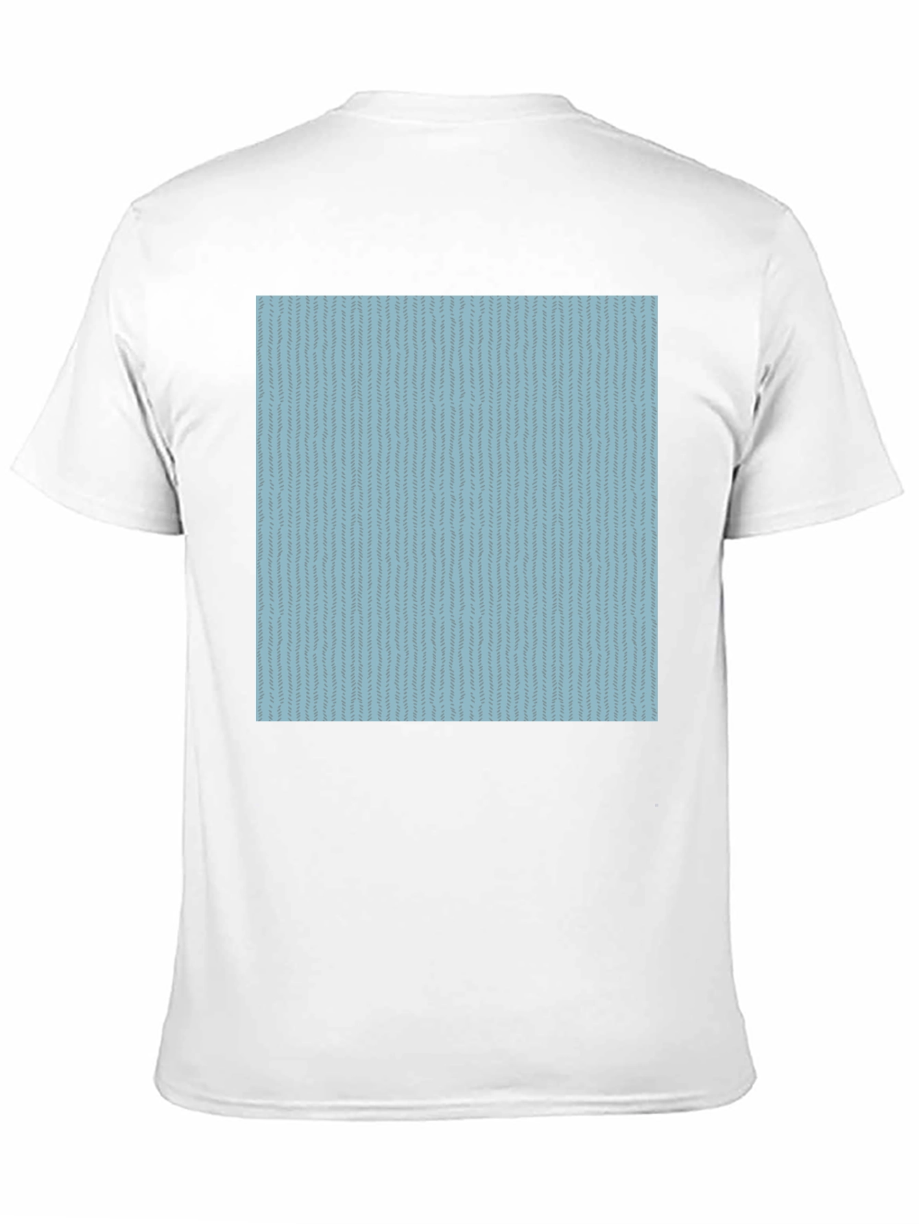 Modern Patterned T-Shirt - Casual Black Tee