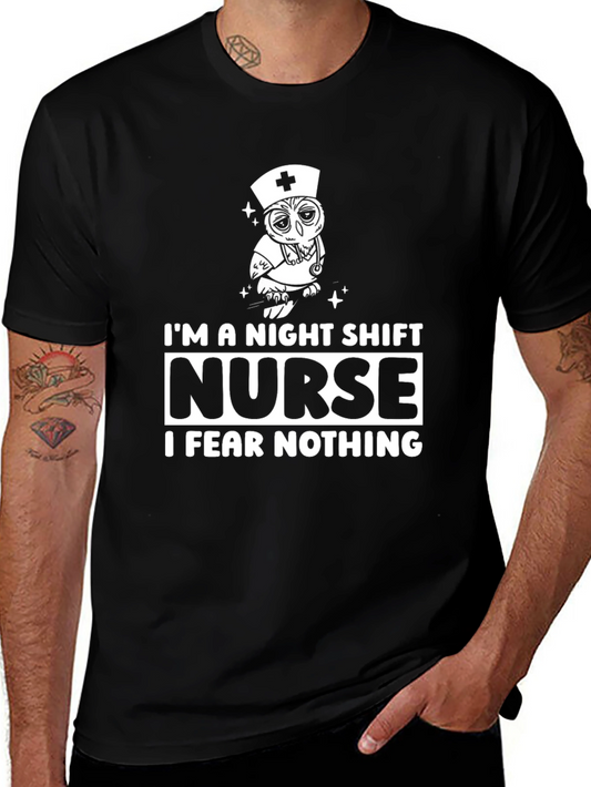 Night Shift Nurse Graphic T-Shirt