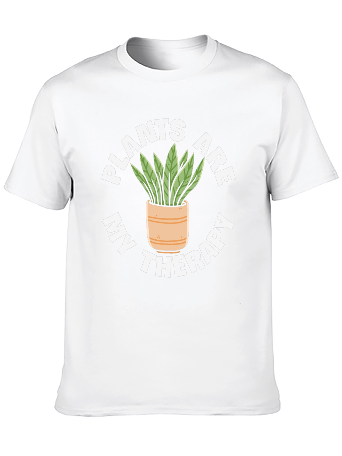 Plants Are My Therapy Graphic T-Shirt