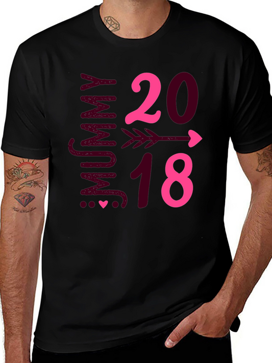 Mummy to Be 2018 Arrow Heart T-Shirt