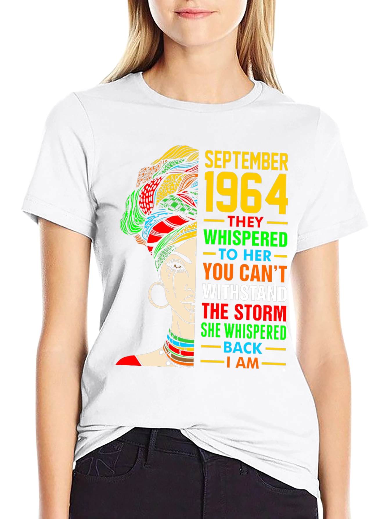 September 1964 Queen T-Shirt - Black History Month