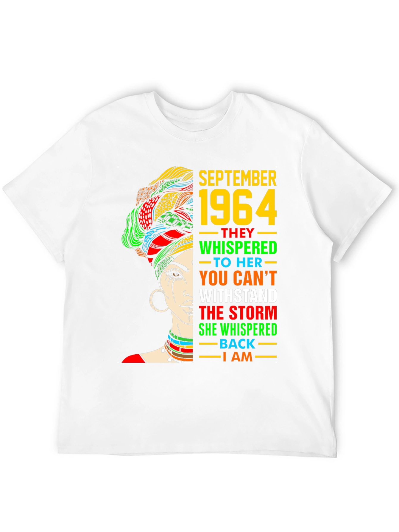 September 1964 Queen T-Shirt - Black History Month