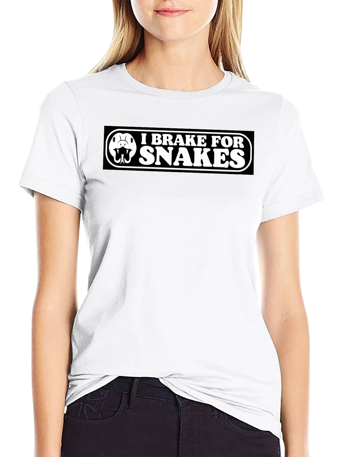 I Brake for Snakes T-Shirt