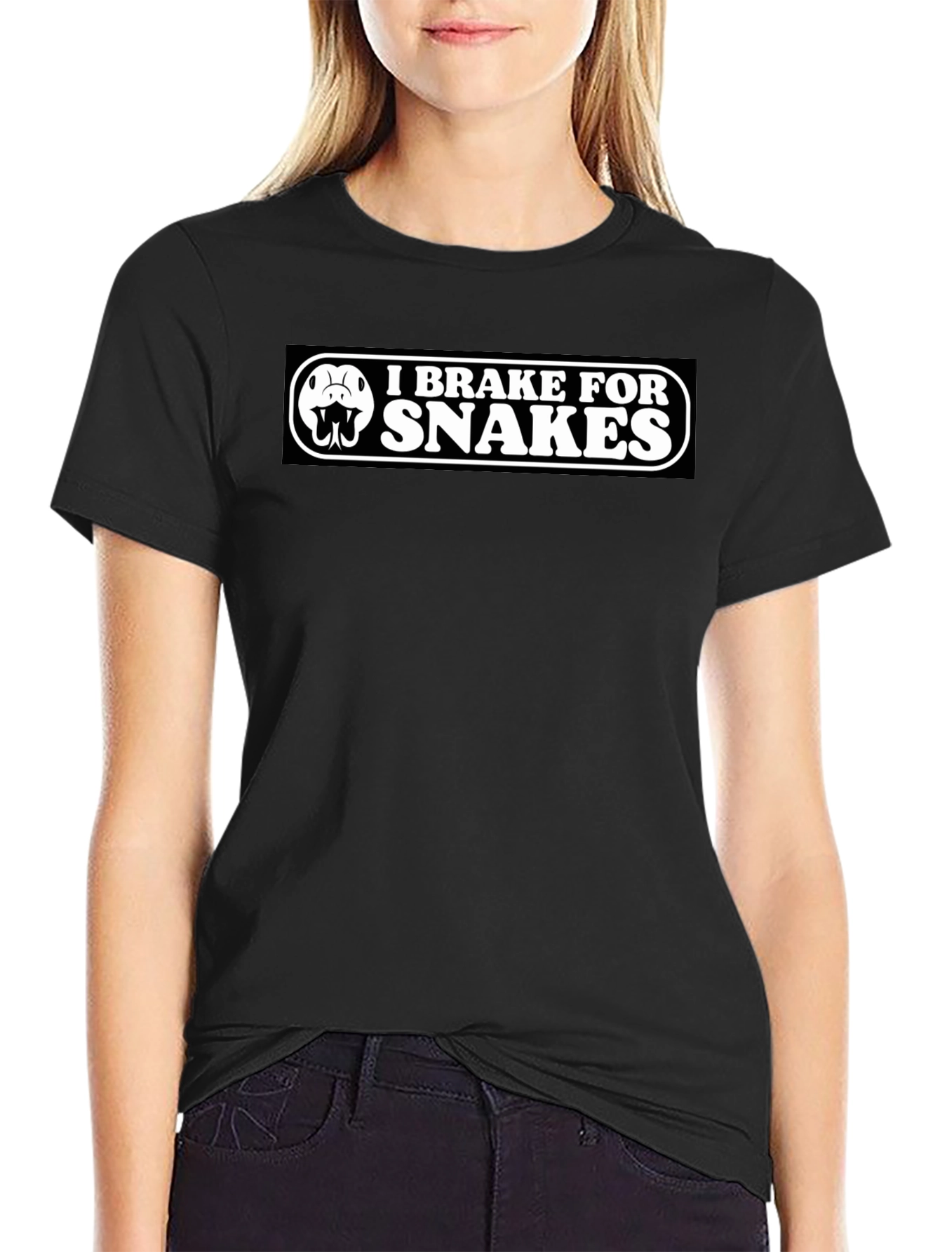 I Brake for Snakes T-Shirt
