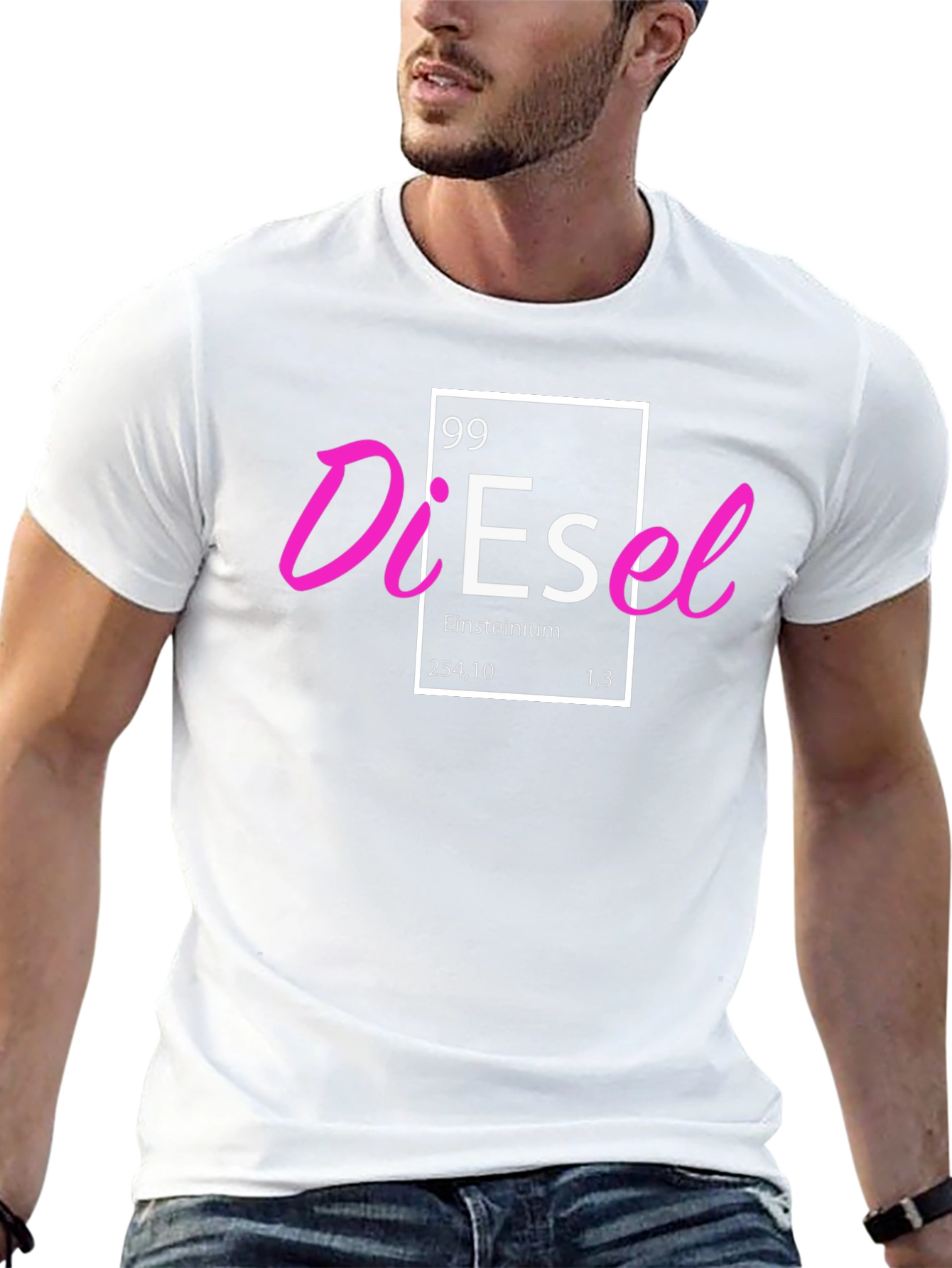 Diesel Einsteinium T-Shirt - Black Cotton Tee