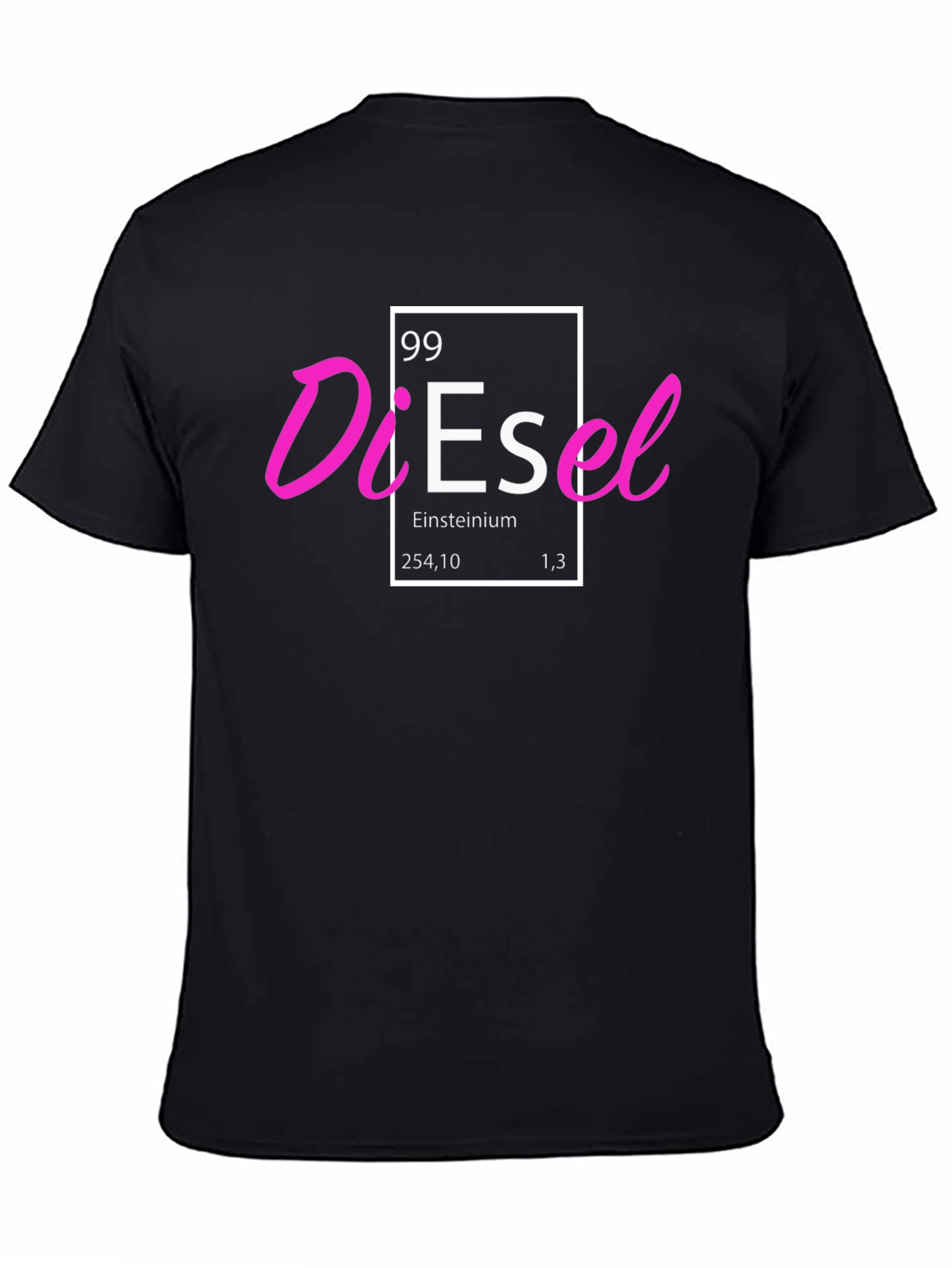 Diesel Einsteinium T-Shirt - Black Cotton Tee