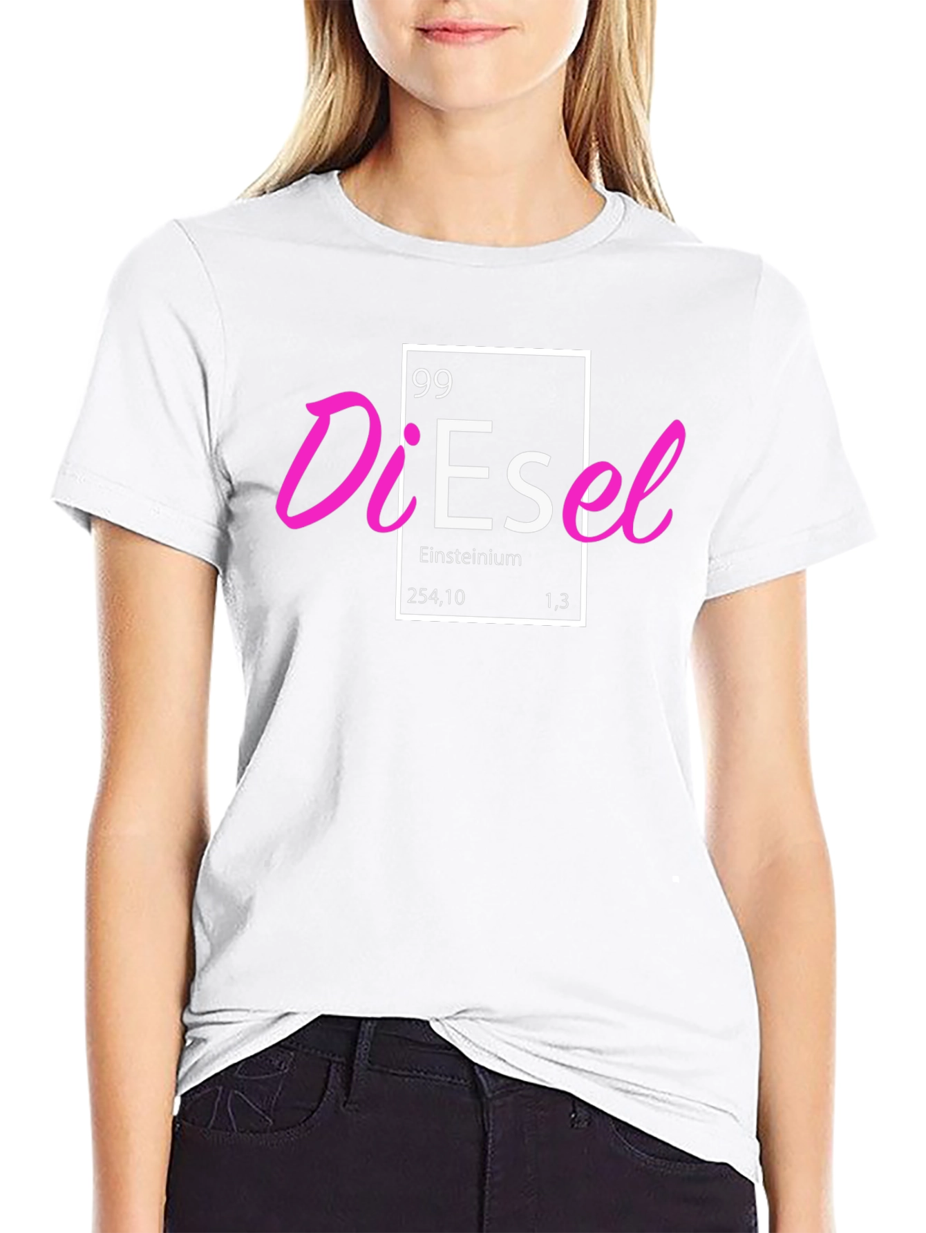 Diesel Einsteinium T-Shirt - Black Cotton Tee