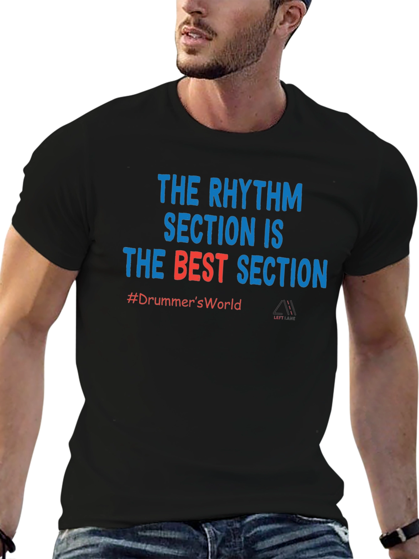 Rhythm Section Drummer Graphic Tee