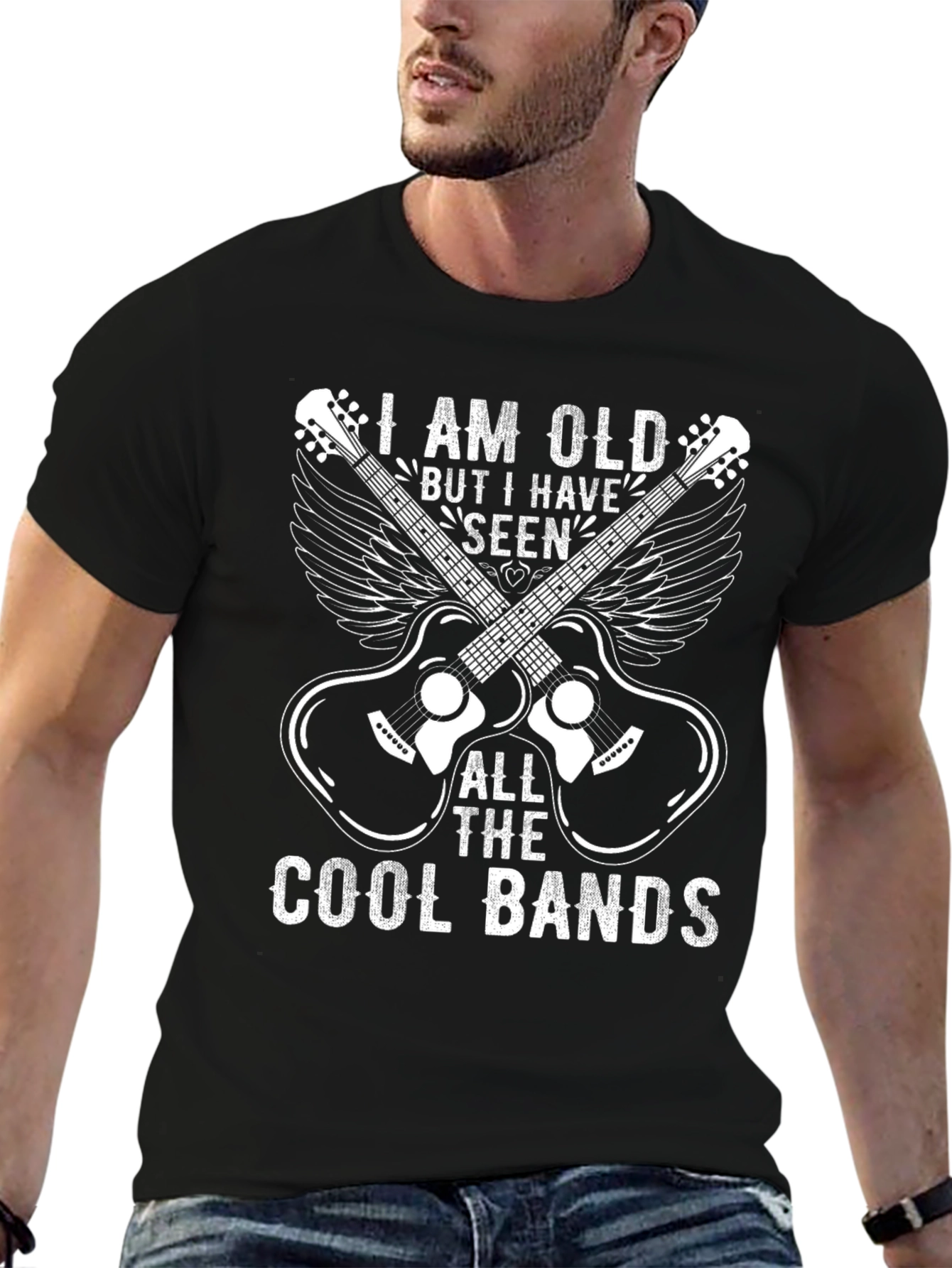I Am Old Cool Bands T-Shirt