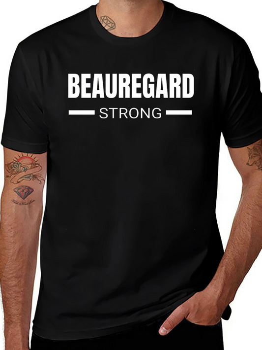 Beauregard Strong Graphic T-Shirt - Black