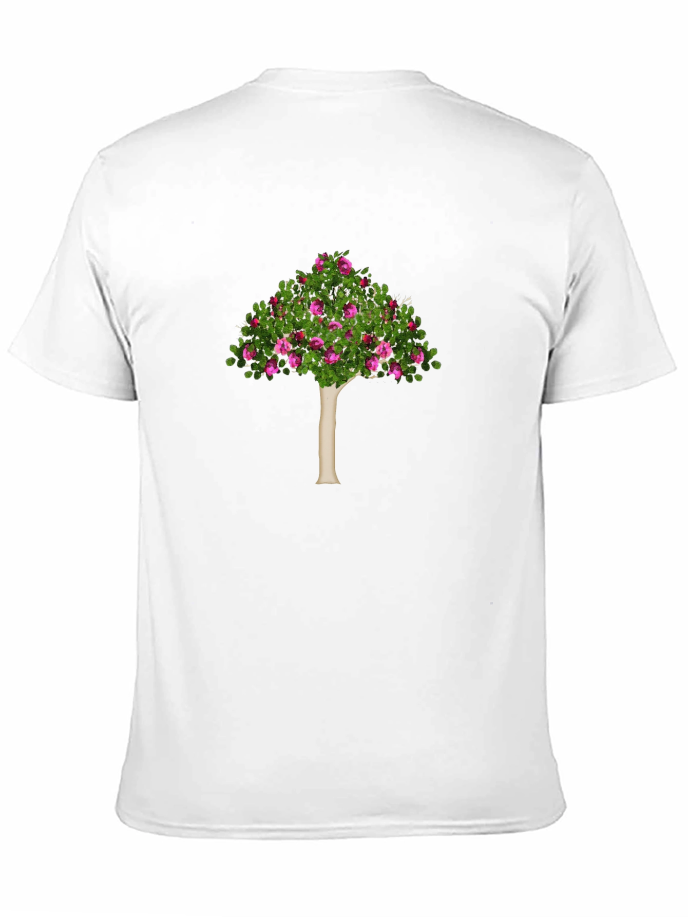 Floral Tree Graphic Tee - Stylish Nature Design