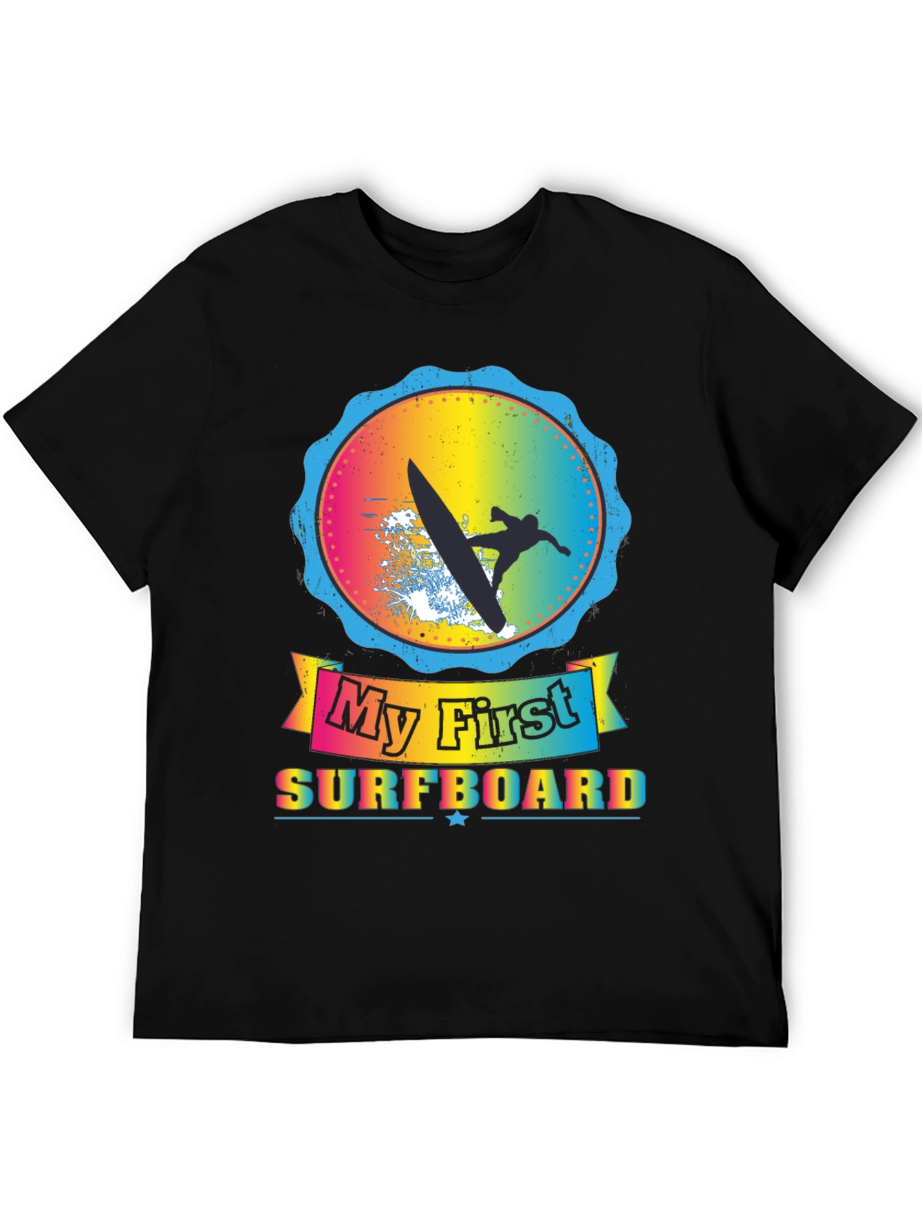 My First Surfboard Graphic Tee