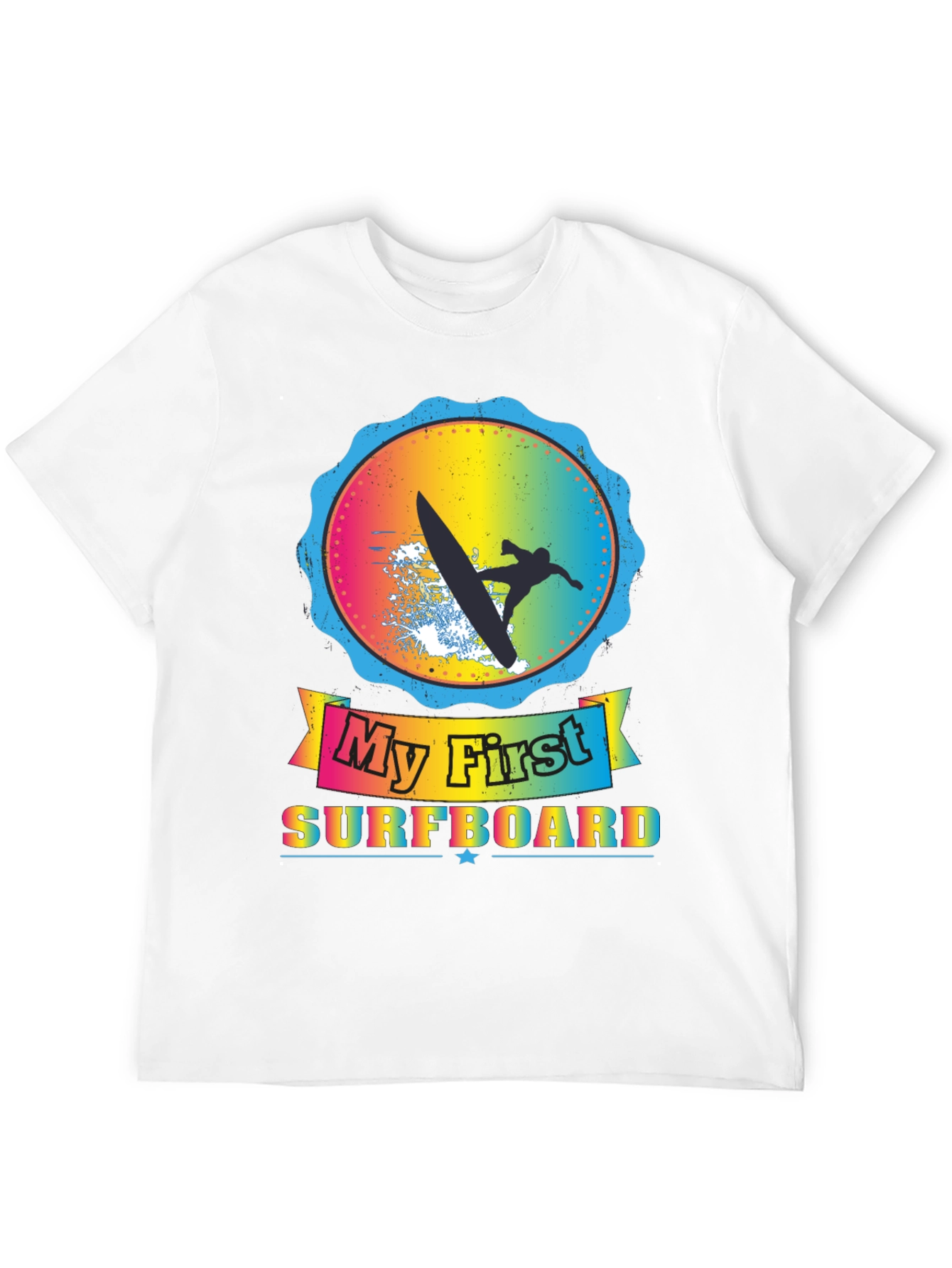 My First Surfboard Graphic Tee