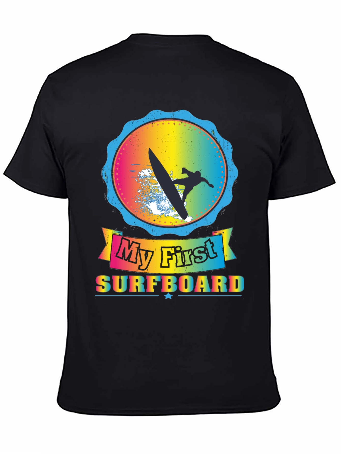 My First Surfboard Graphic Tee