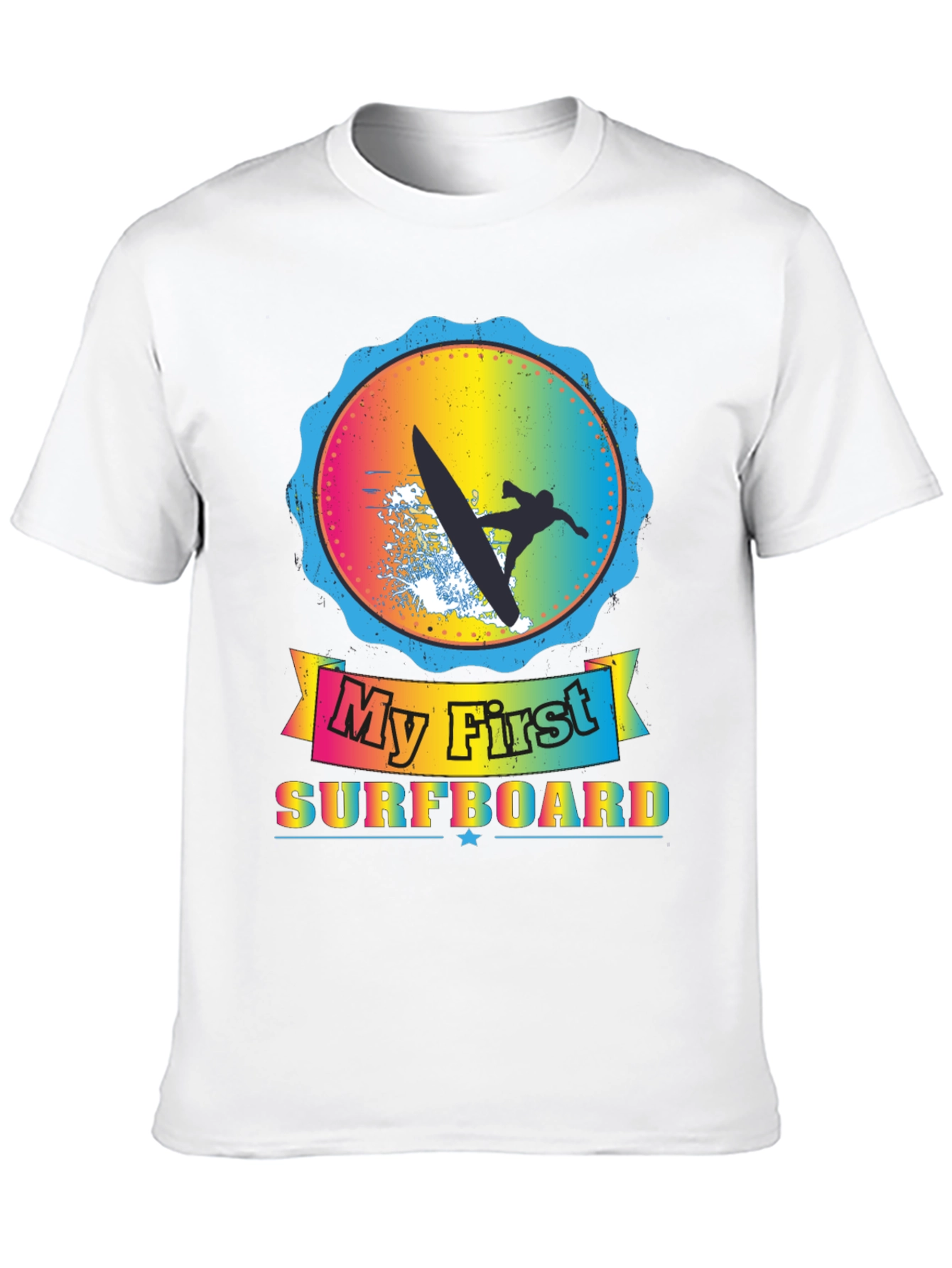 My First Surfboard Graphic Tee
