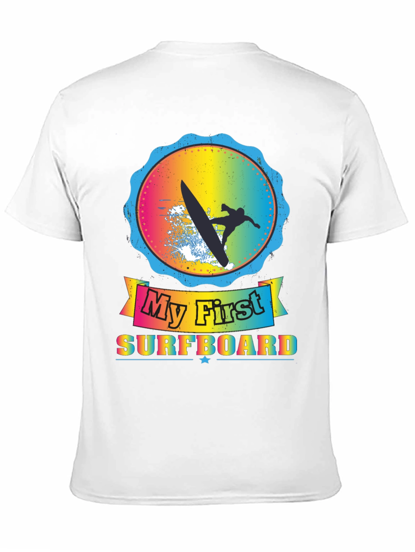 My First Surfboard Graphic Tee