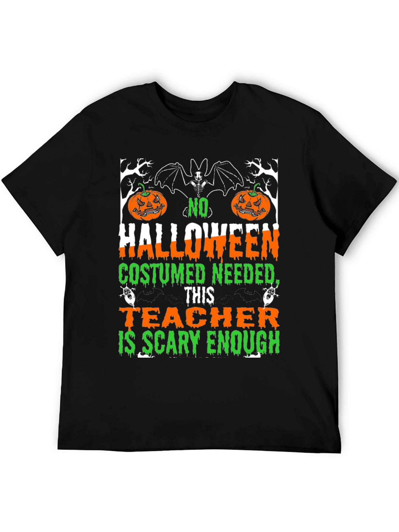 Scary Teacher Halloween Costume T-Shirt