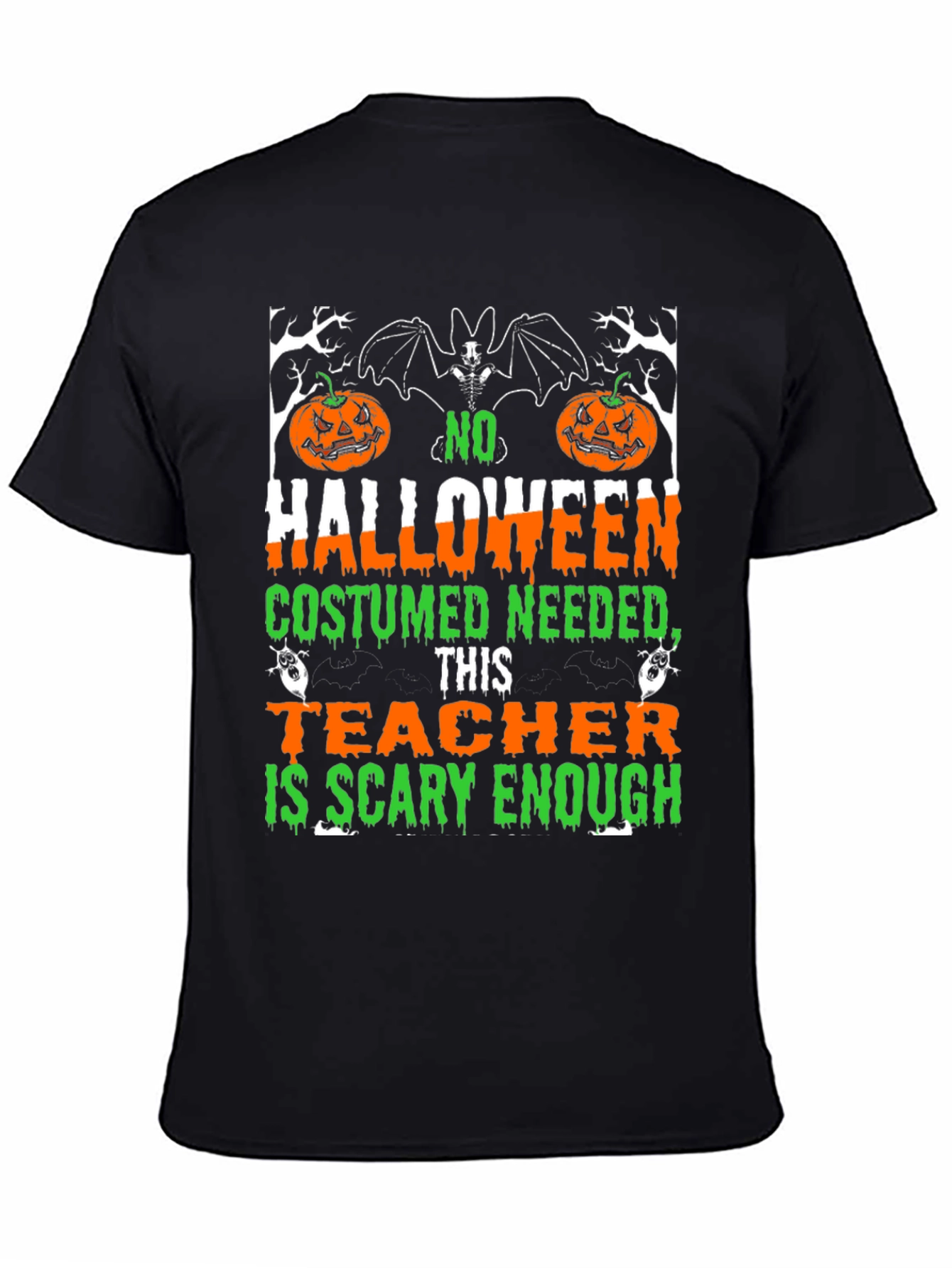 Scary Teacher Halloween Costume T-Shirt