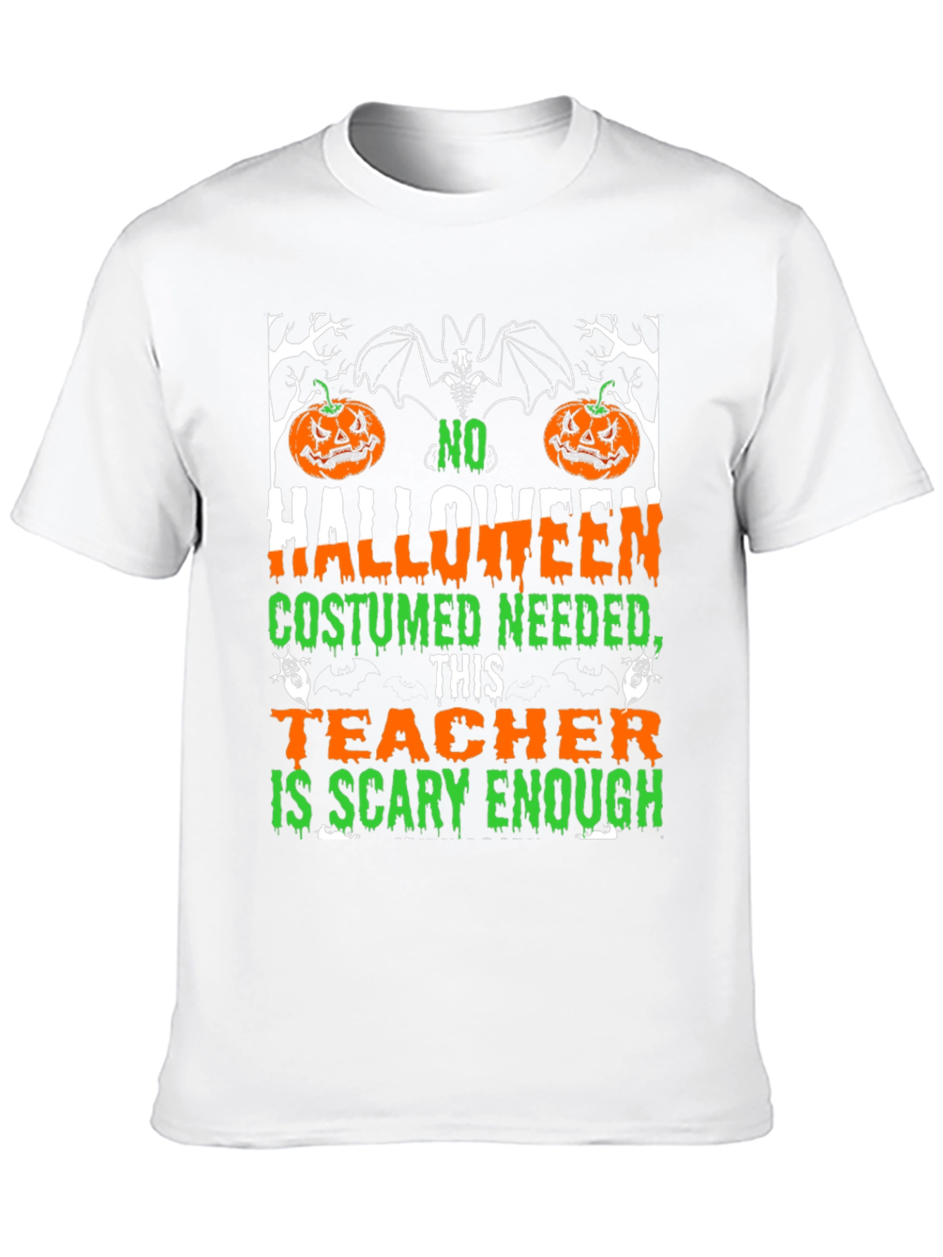 Scary Teacher Halloween Costume T-Shirt
