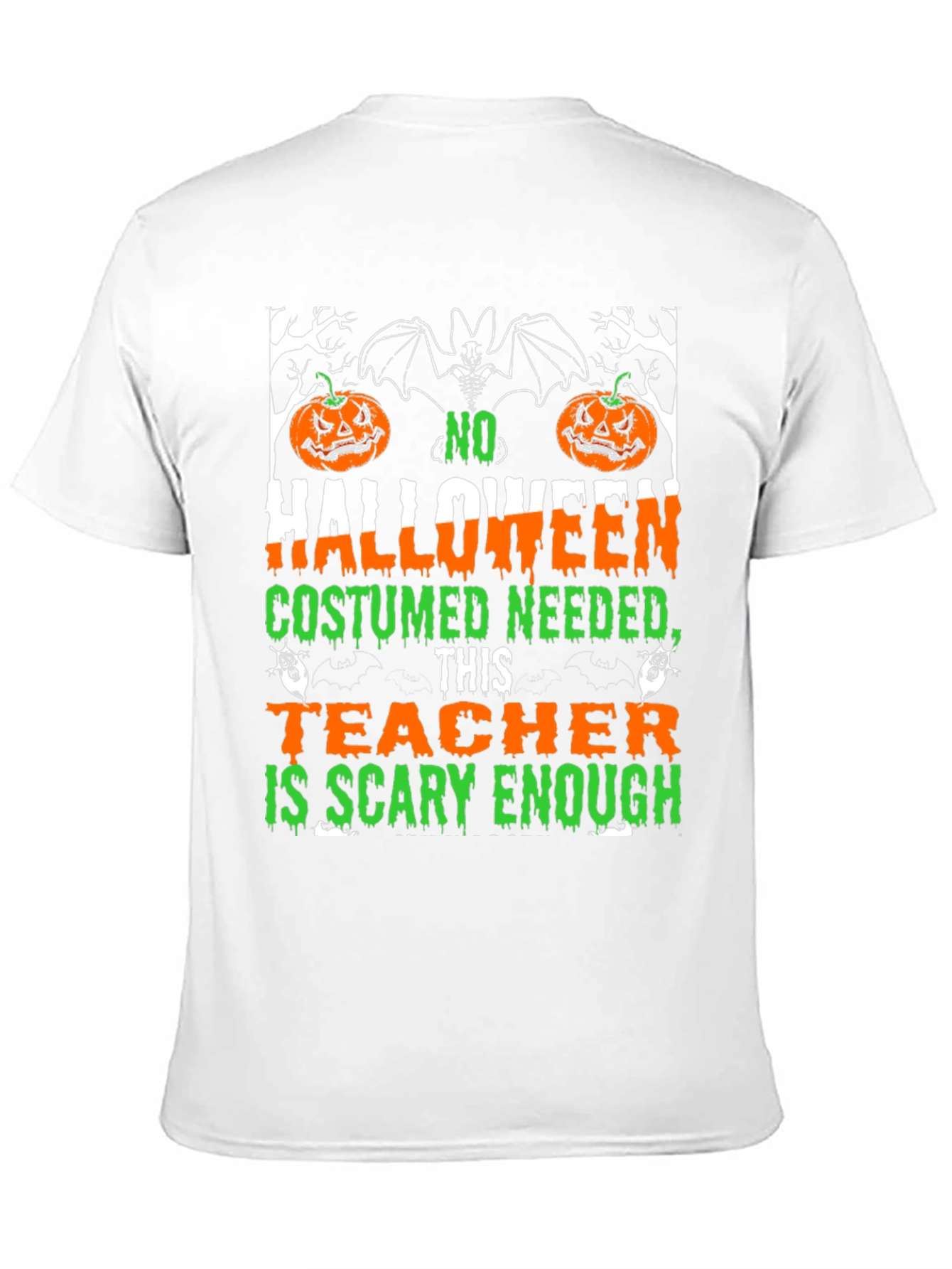 Scary Teacher Halloween Costume T-Shirt