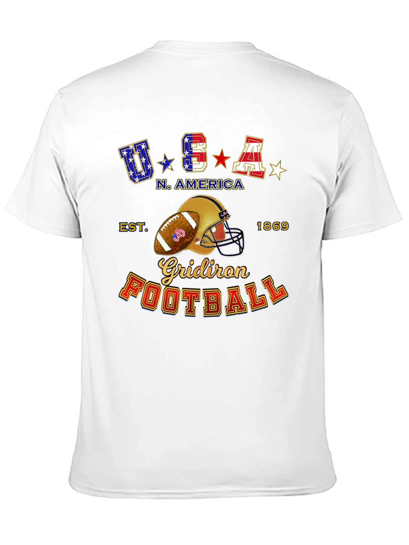 USA Football Graphic T-Shirt