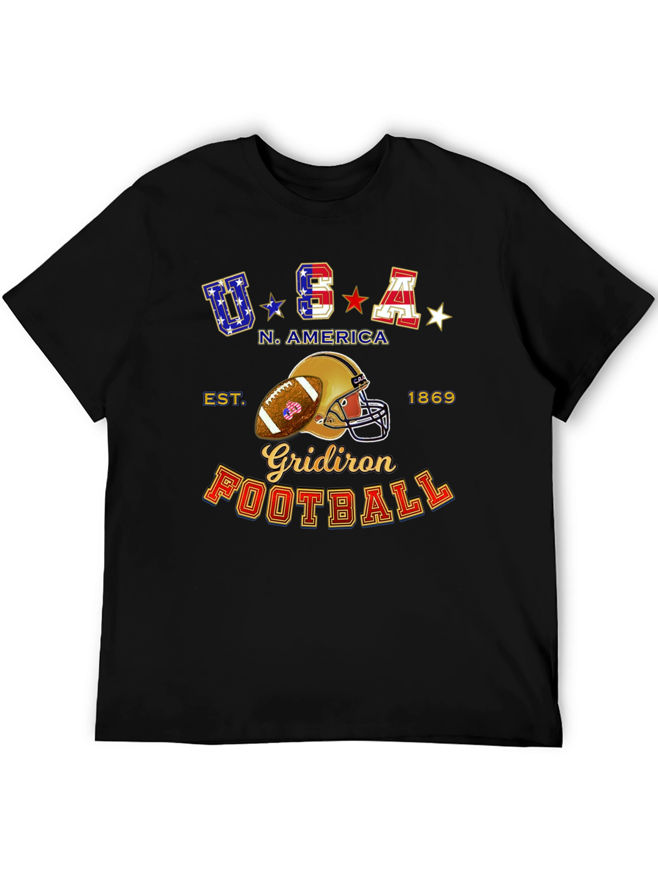 USA Football Graphic T-Shirt